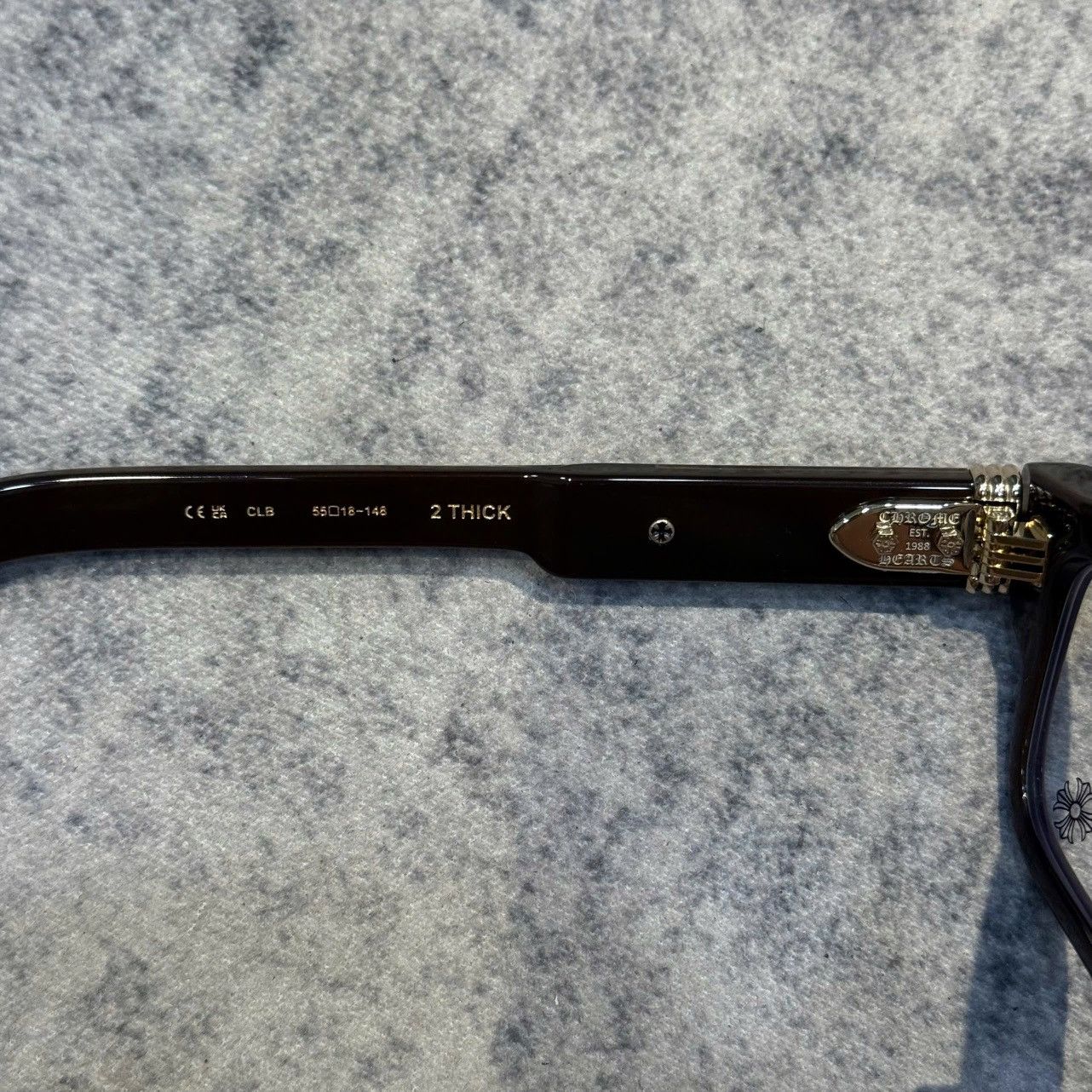Chrome Hearts CHROME HEARTS 2 THICK CLASSIC BROWN Size ONE SIZE - 4 Thumbnail