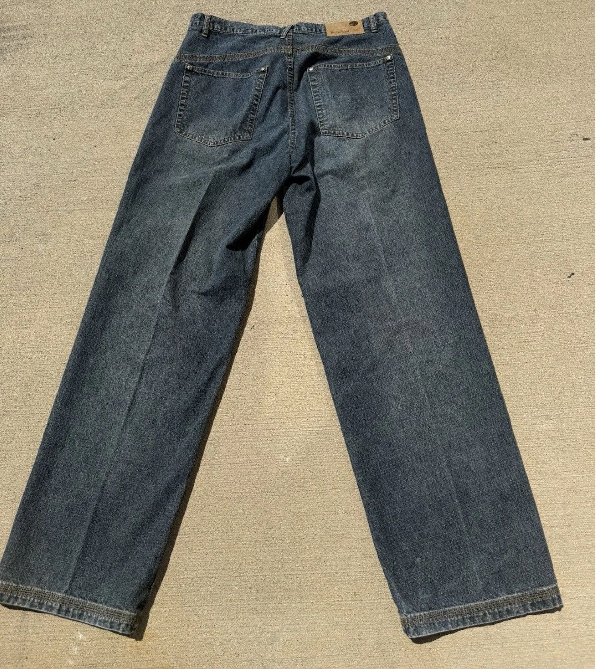 Timberland Vintage Timberland Jeans 34x32 Big Logo Embroidered Size US 34 / EU 50 - 2 Thumbnail