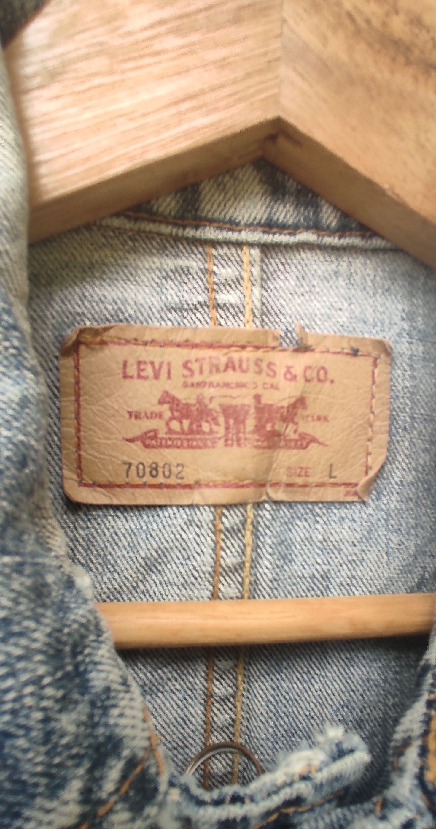 Levi's Vintage Clothing Distressed Vintage Levi's Chore Jacket Size US M / EU 48-50 / 2 - 7 Thumbnail