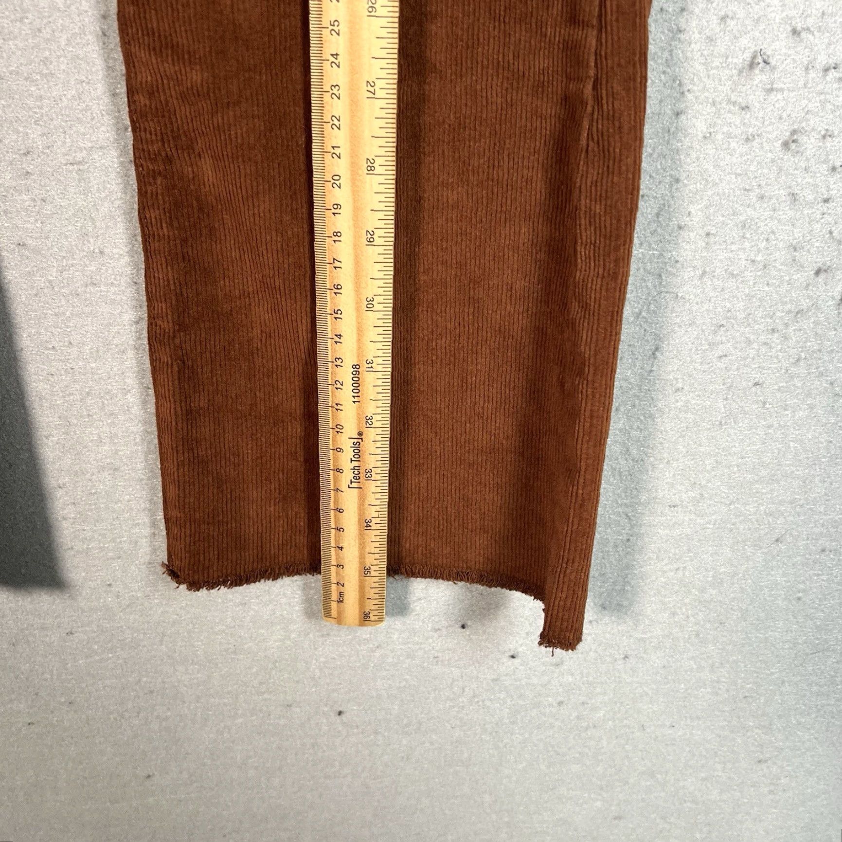 DL1961 DL1961 Bridget Brown Corduroy Cropped Bootcut Pants Womens Size 26 NWT Size 26" / US 2 / IT 38 - 4 Thumbnail