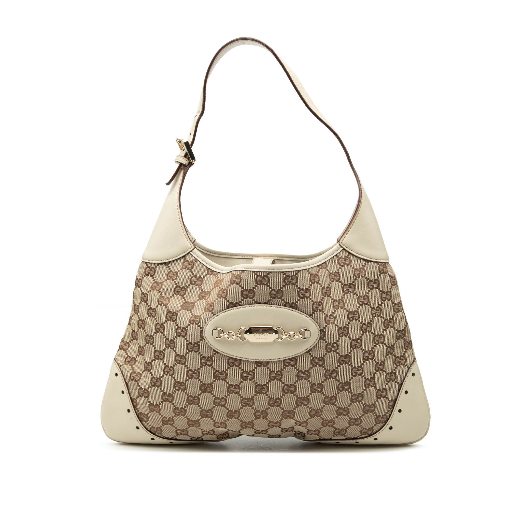 Gucci GG Canvas Punch Hobo Size ONE SIZE - 1 Thumbnail