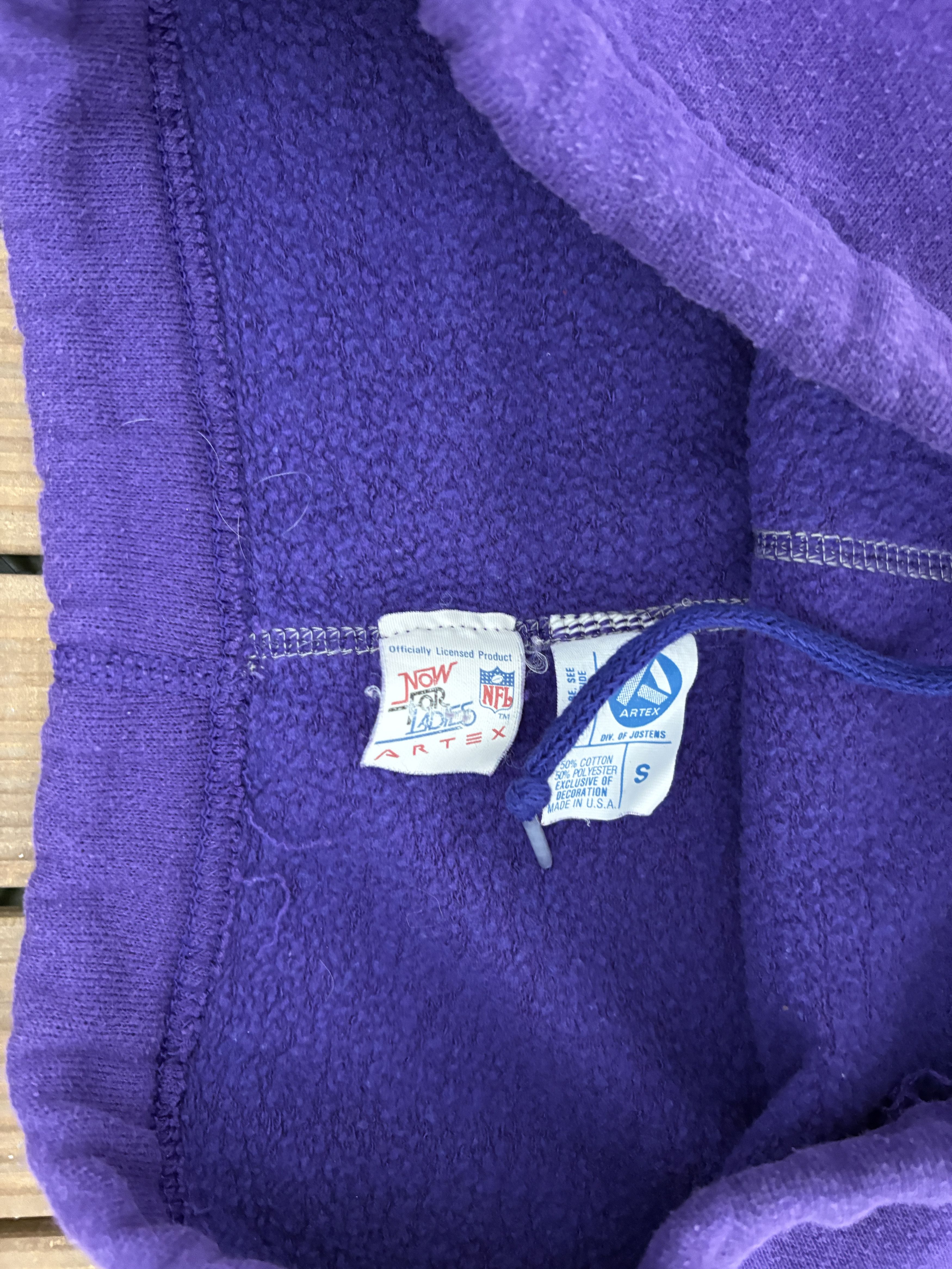 Vintage Minnesota Vikings Graphic Vintage Sweat Pants Size 30" / US 8 / IT 44 - 5 Thumbnail