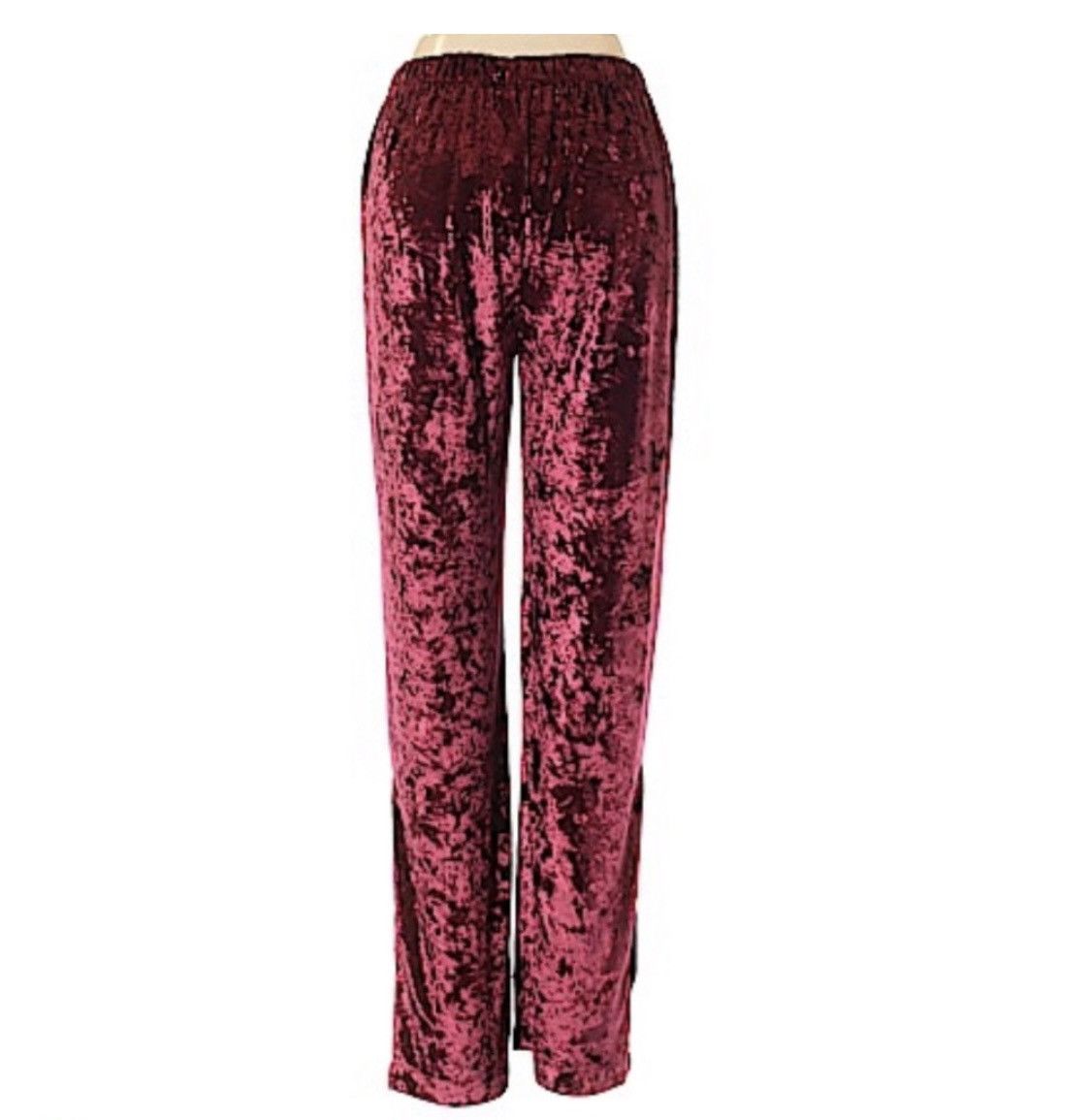 Other BSBW CRUSHED VELVET VERSATILE SNAP BUTTON PANTS Size 22" - 8 Thumbnail
