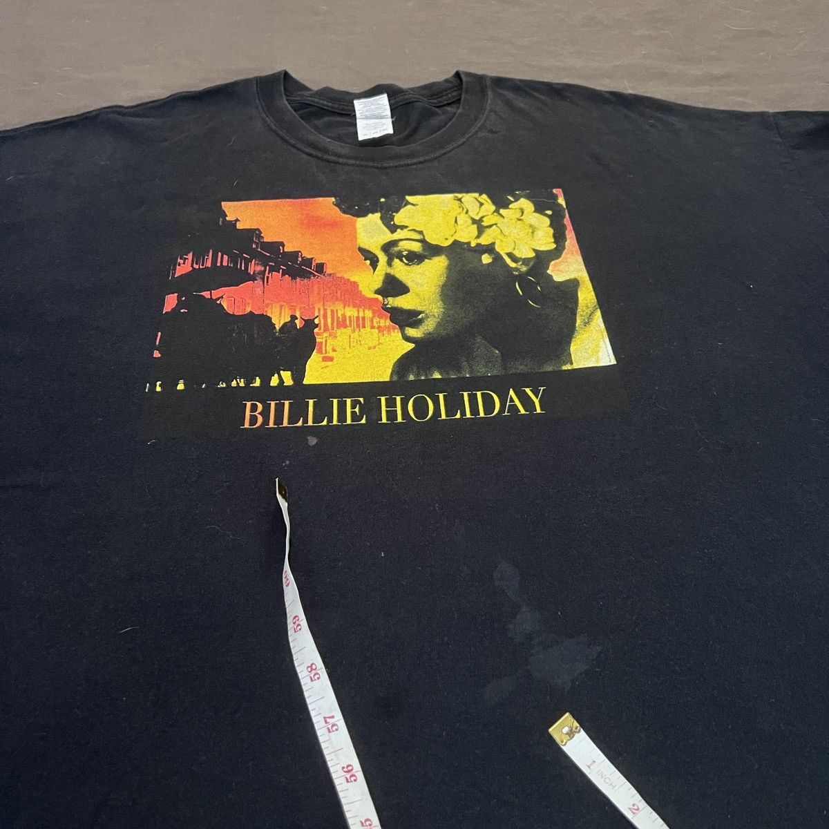Band Tees Vintage Y2K Billie Holiday Promo Tee 3XL Oversized Jazz Size US XXL / EU 58 / 5 - 3 Thumbnail