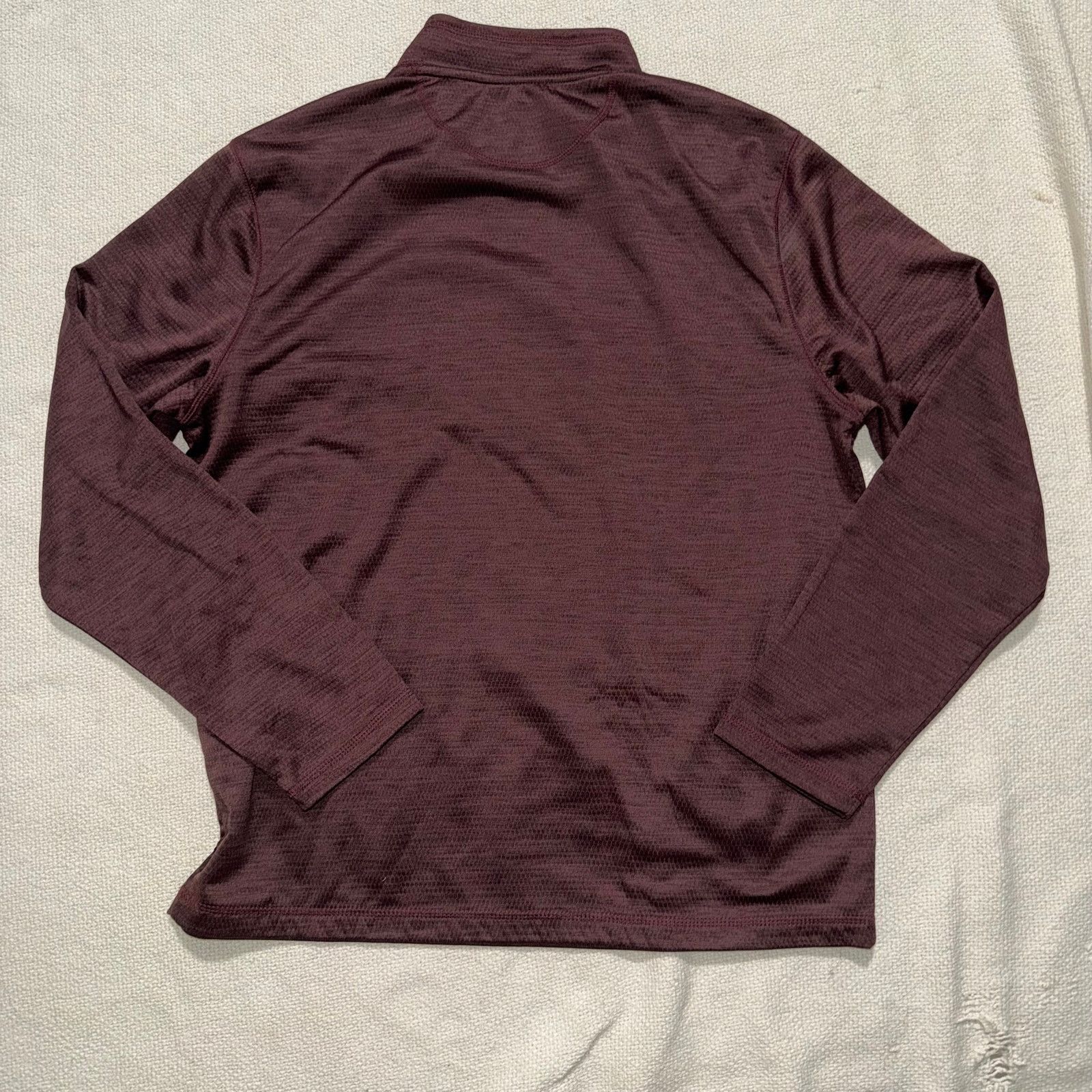 G.H. Bass & Co. G.H. Bass & Co Burgundy Quarter Zip Pullover | Sz M Size US M / EU 48-50 / 2 - 5 Thumbnail