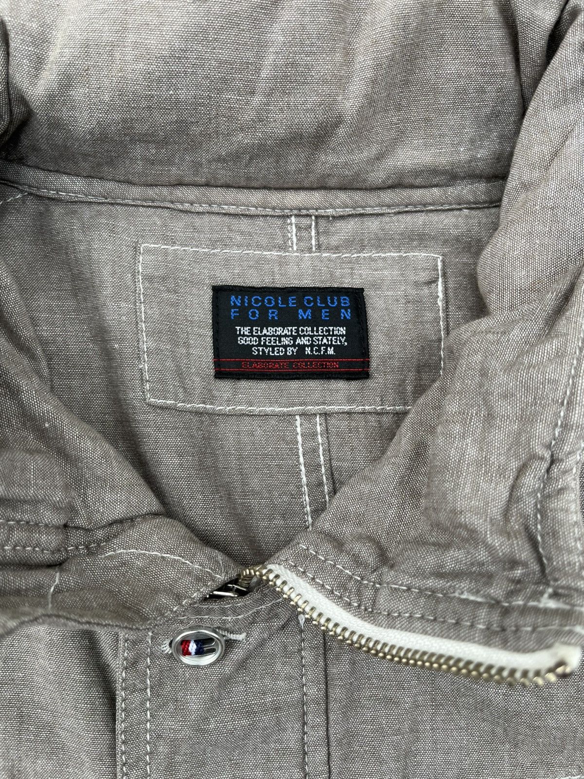 Nicole Club Nicole Club For Man Bono Japanese Brand Size US L / EU 52-54 / 3 - 6 Thumbnail