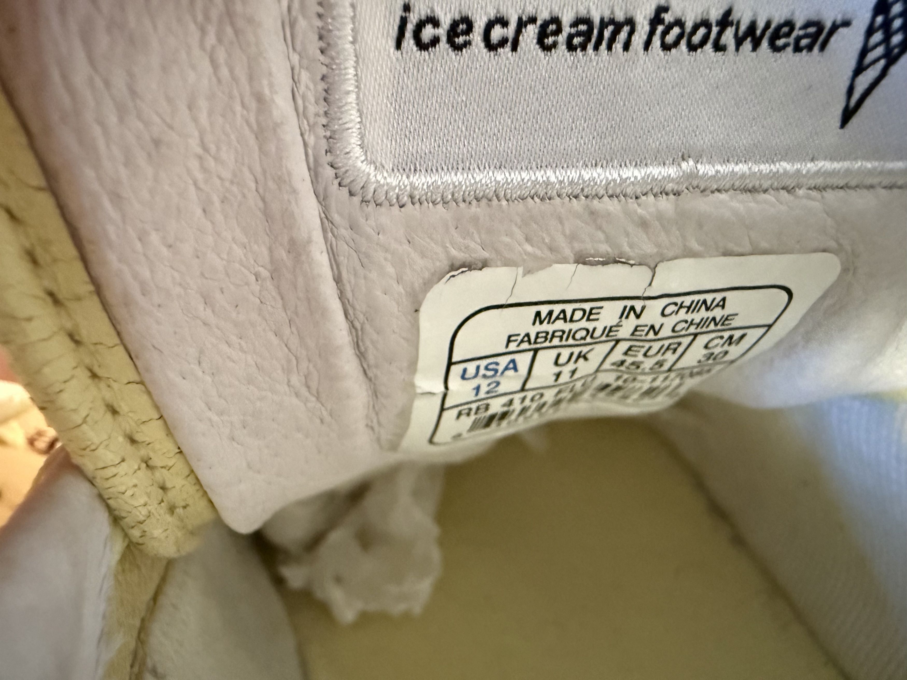 Reebok Bbc ice cream mini dollars and diamonds Size US 12 / EU 45 - 4 Thumbnail
