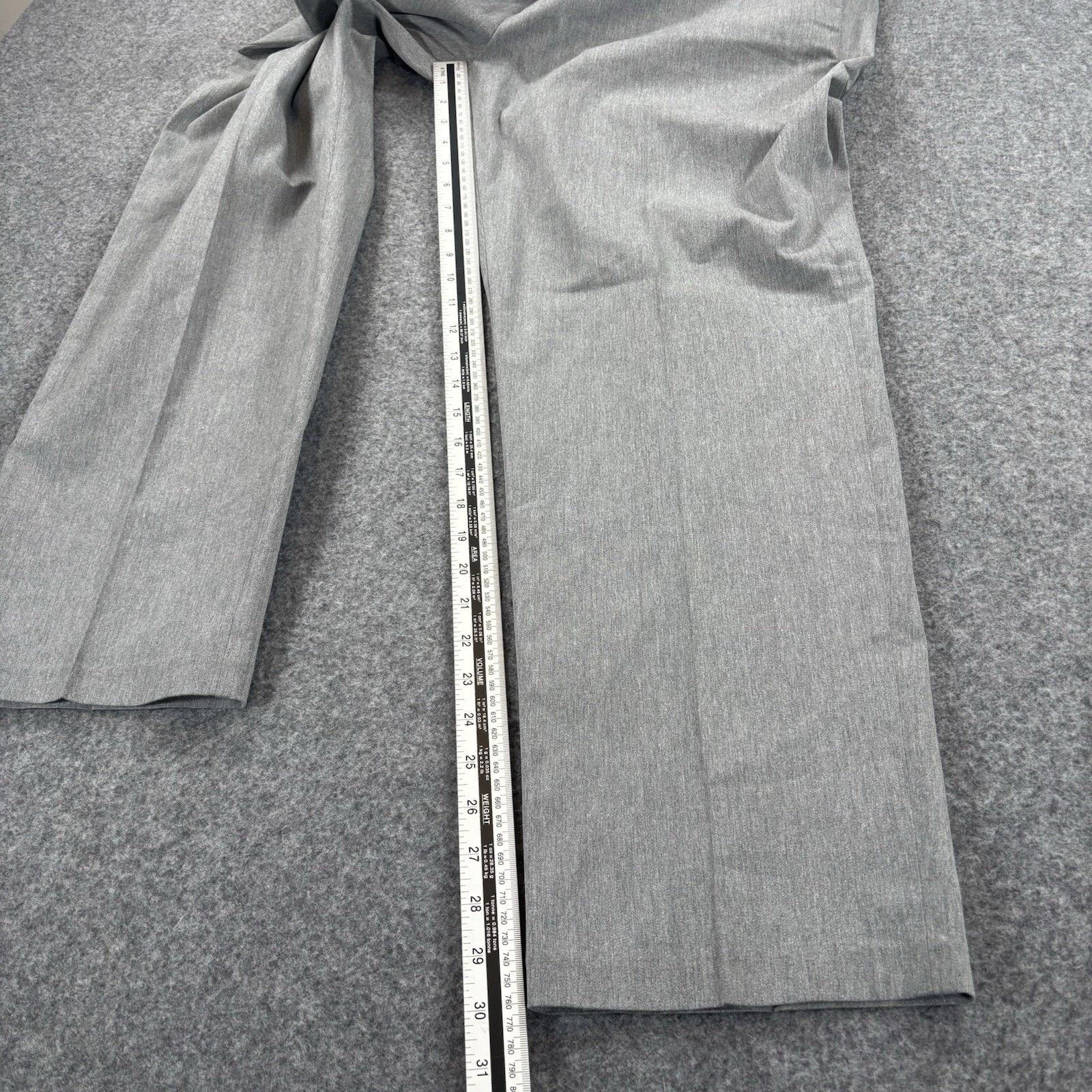 Haggar Haggar Mens Pants 40x30 Straight Grey Perfect Fit Waistband Size US 40 / EU 56 - 10 Thumbnail
