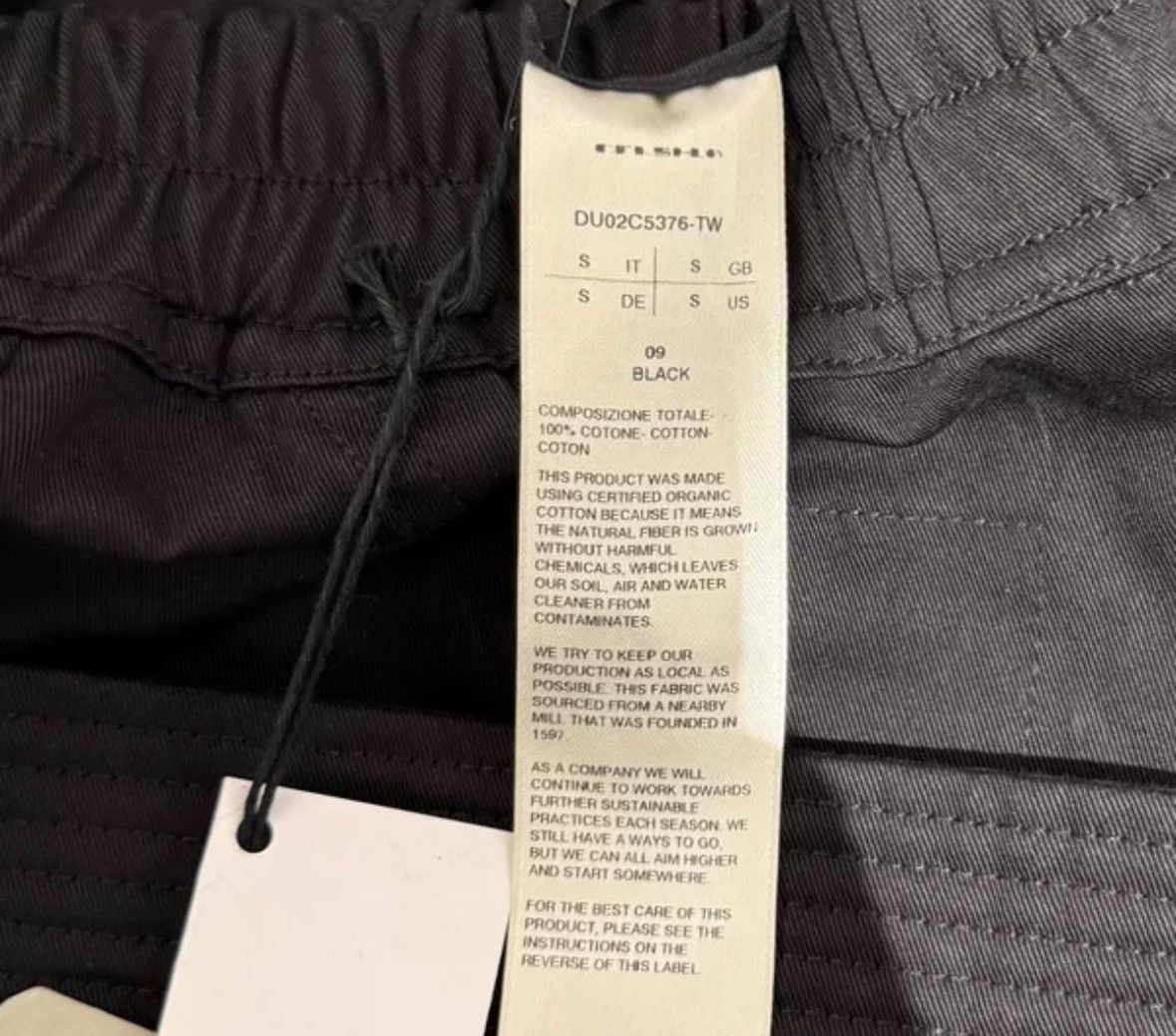 Rick Owens Rick owens drkshdw double loop cotton pants pants Size US 36 / EU 52 - 8 Thumbnail