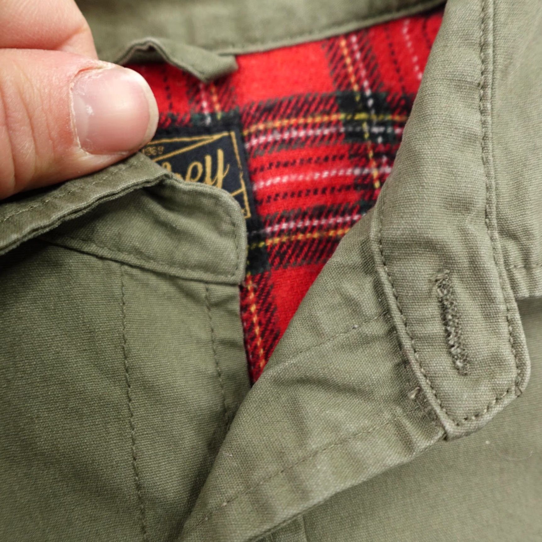 Obey Obey Jacket Mens Medium Green Flannel Lined Shirt Shacket Button Up Work Skater Size US M / EU 48-50 / 2 - 3 Thumbnail