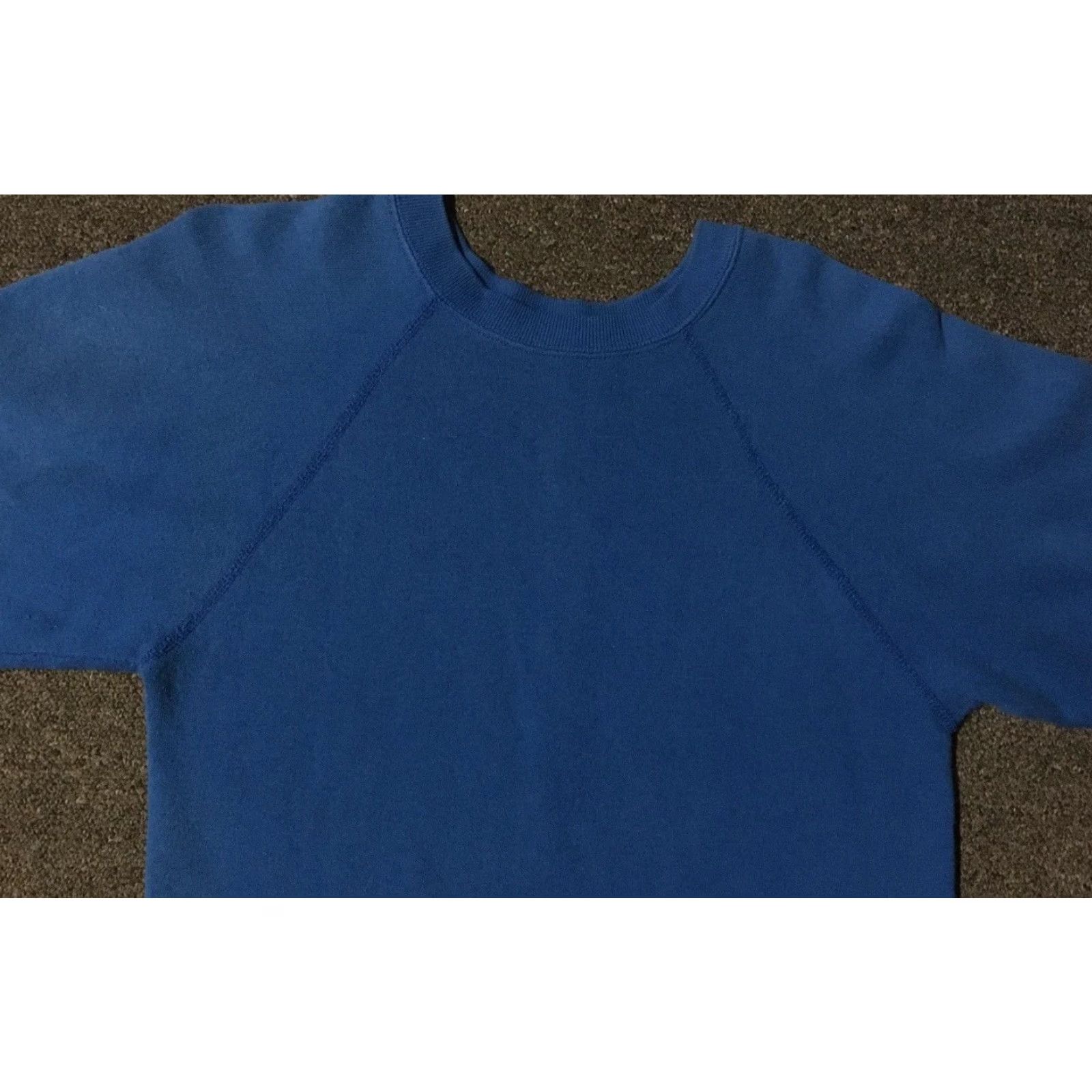 Tultex VINTAGE Tultex Sweatshirt S USA Track Hoodie Men Small Blue 80s Punk Grunge Surf Skate Biker 90s USA Size US S / EU 44-46 / 1 - 3 Thumbnail