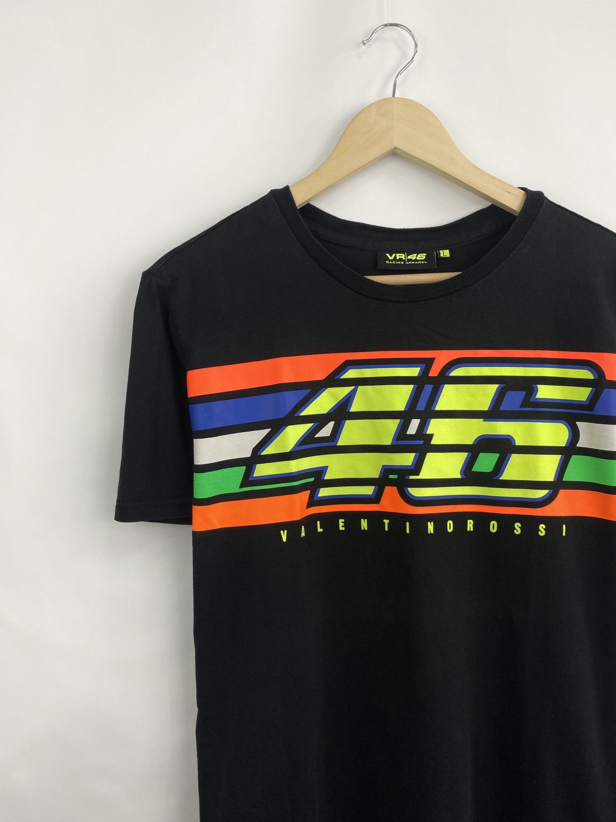 Yamaha Vintage VALENTINO ROSSI 46 World Champion t-shirt rare Size US L / EU 52-54 / 3 - 2 Thumbnail