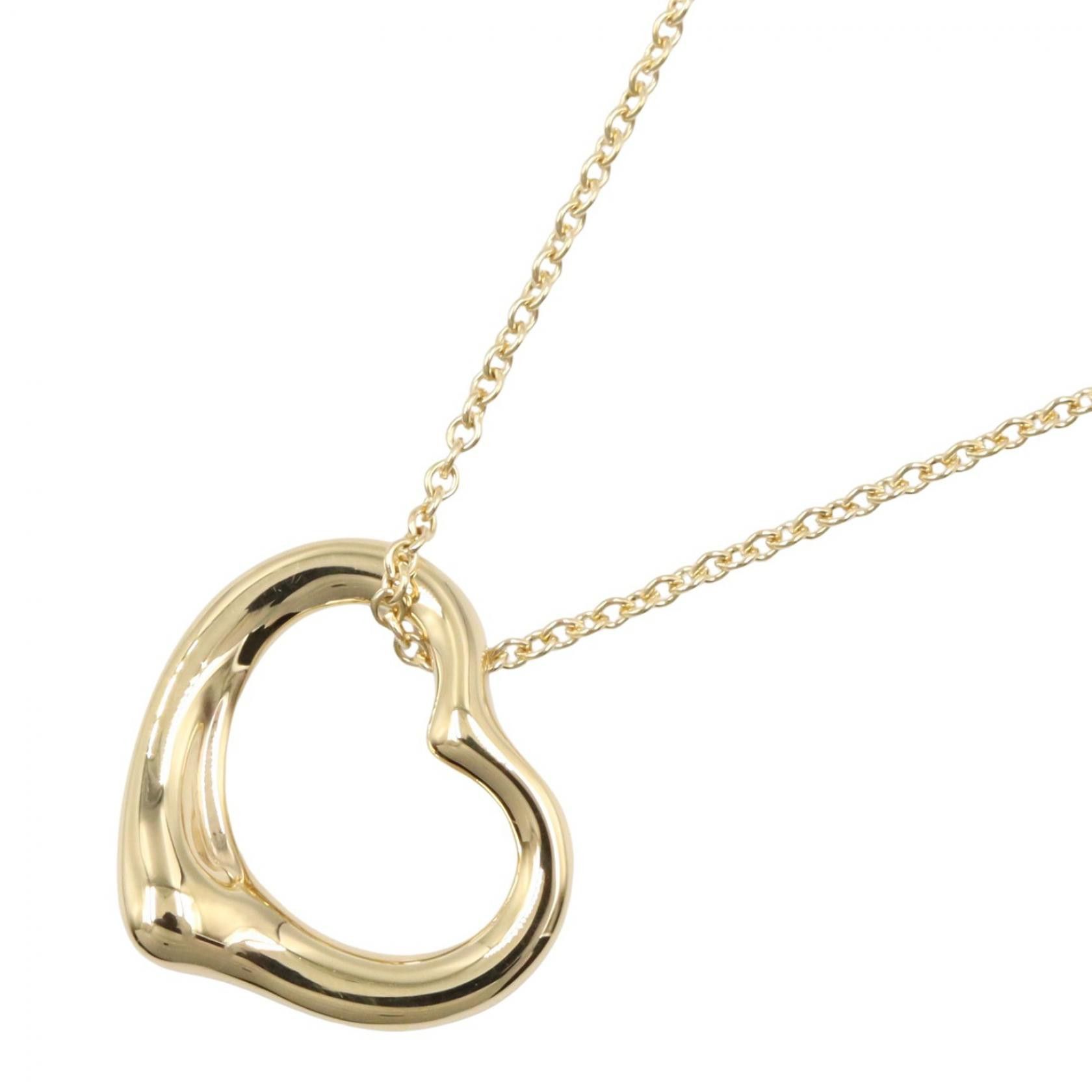 Tiffany & Co. Tiffany & Co. Tiffany & Co. Open Heart Au750 Necklace Precious Metal Necklace DUTY FREE for USA Size ONE SIZE - 1 Thumbnail