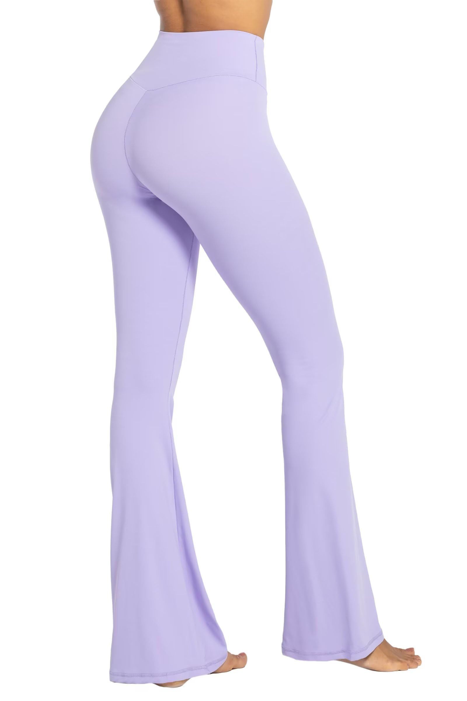 Other Flare Leggings, Crossover Yoga Pants with Tummy Control Size XS / US 0-2 / IT 36-38 - 5 Thumbnail