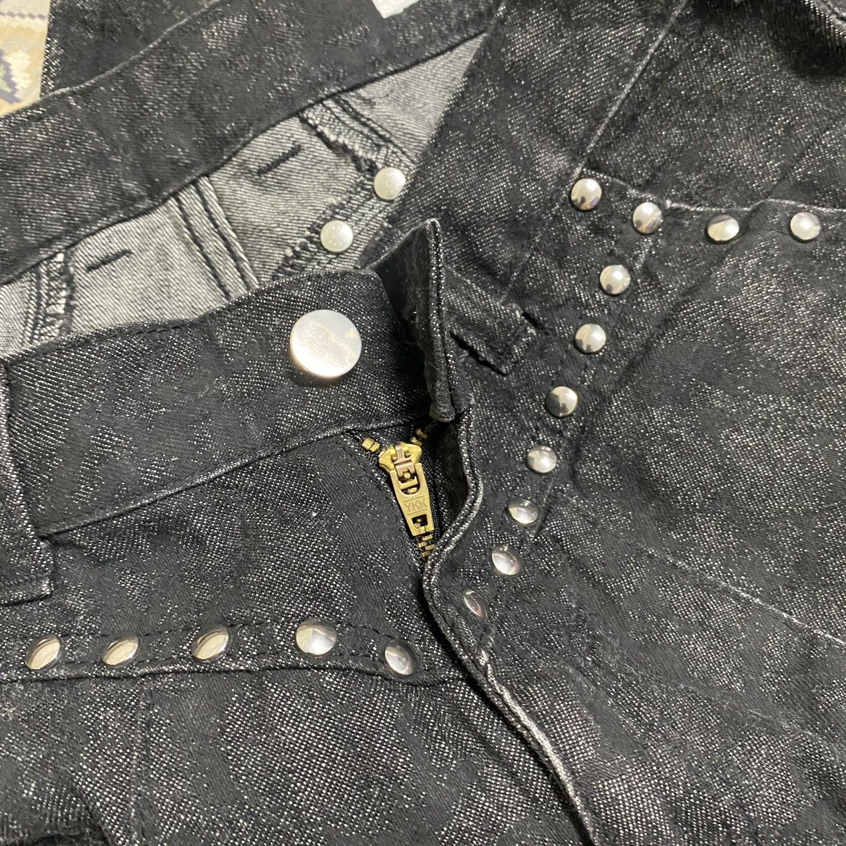 semanticdesign Semantic Design Fleur Denim Flare Jeans Studded Size US 30 / EU 46 - 19 Thumbnail