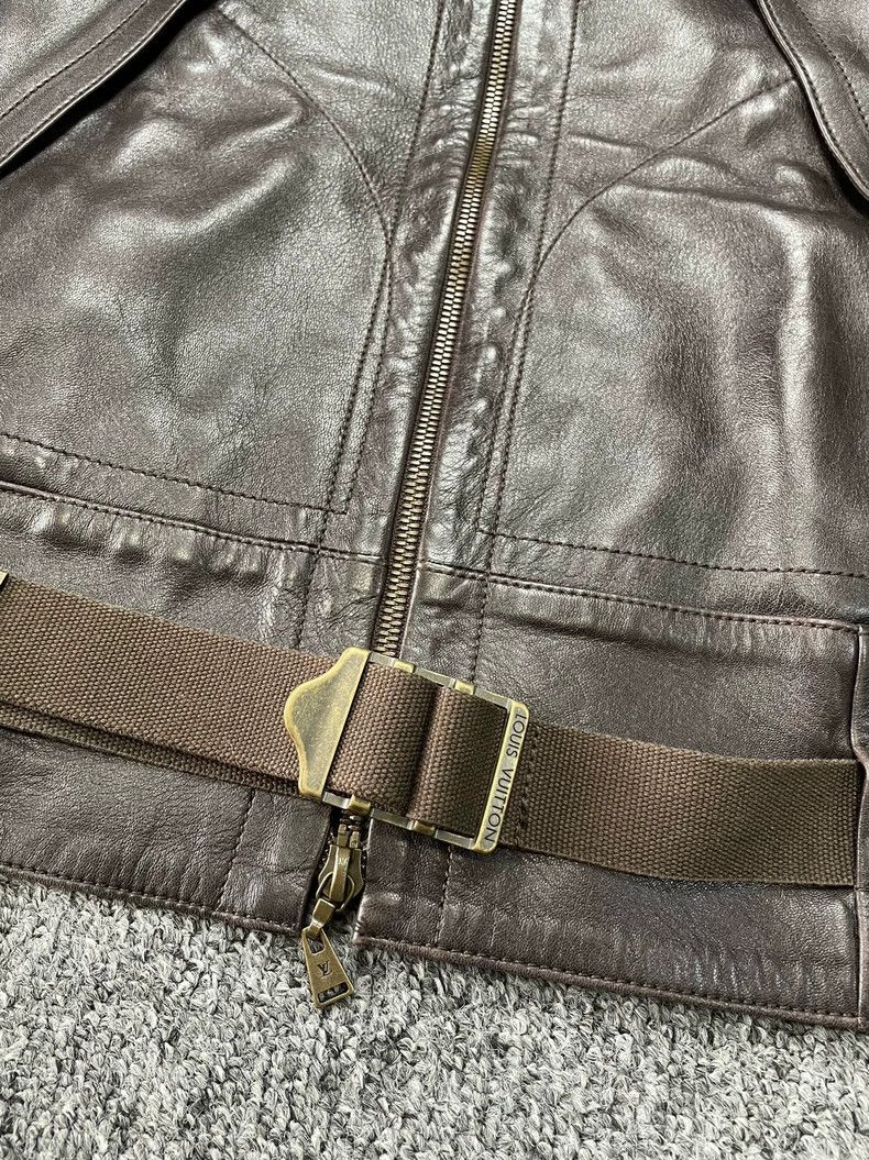 Louis Vuitton Louis Vuitton Leather jacket 2503-Nextarrow Size XS / US 0-2 / IT 36-38 - 6 Thumbnail