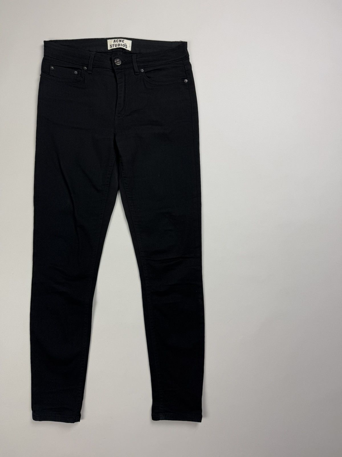 Acne Studios Acne Studios Skin 5 Lacey Black Ladies Skinny Denim Jeans Size 28" / US 6 / IT 42 - 3 Thumbnail