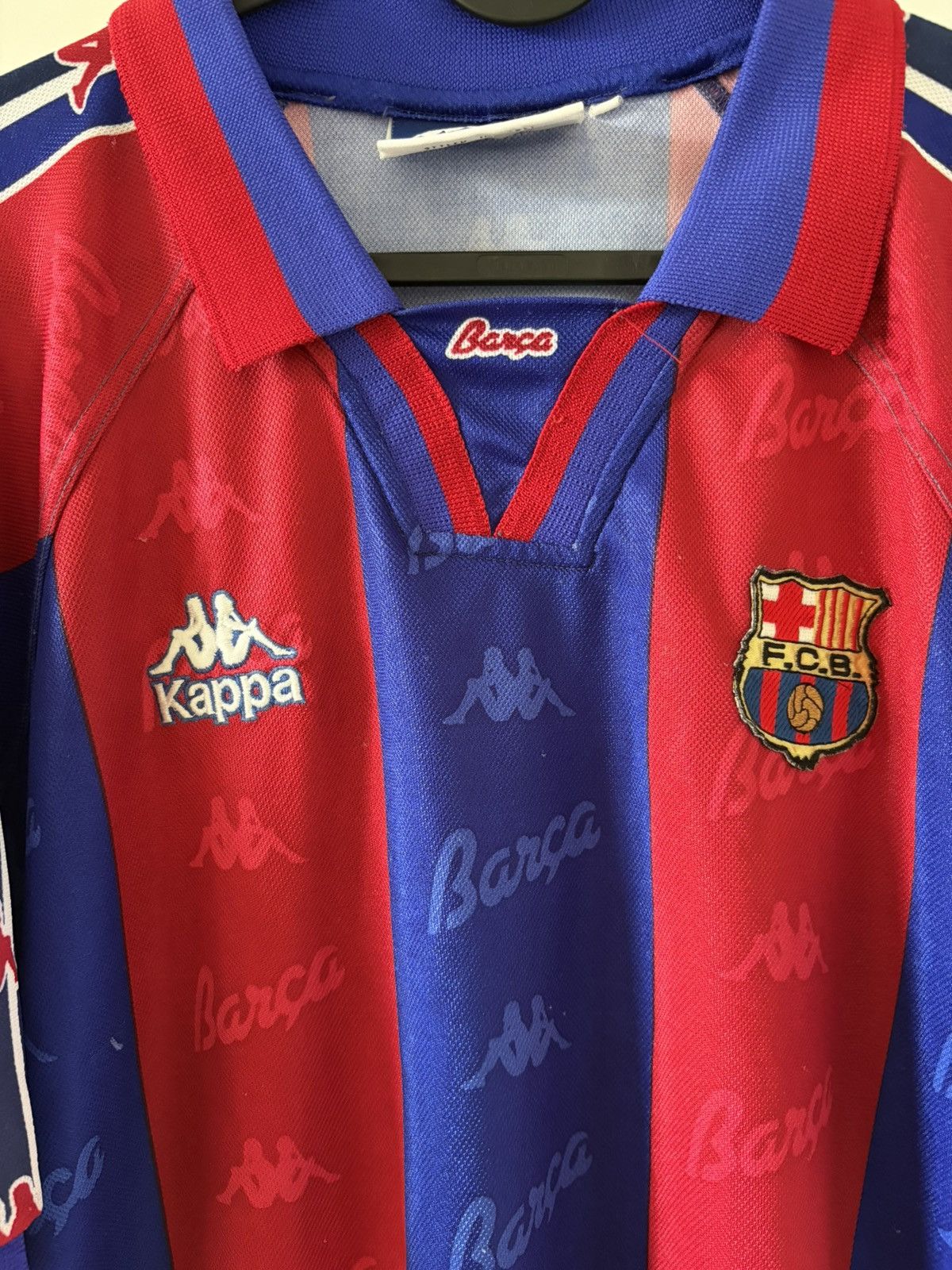 Barcelona kappa 1995-1997 domowa vintage — zdjęcie 2