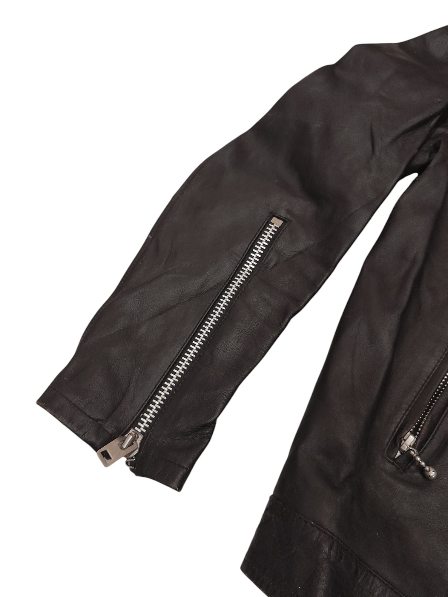 Other DIAFVINE Seung Rae Kim Punk Leather Horsehide Jacket (F467) Size US M / EU 48-50 / 2 - 3 Thumbnail