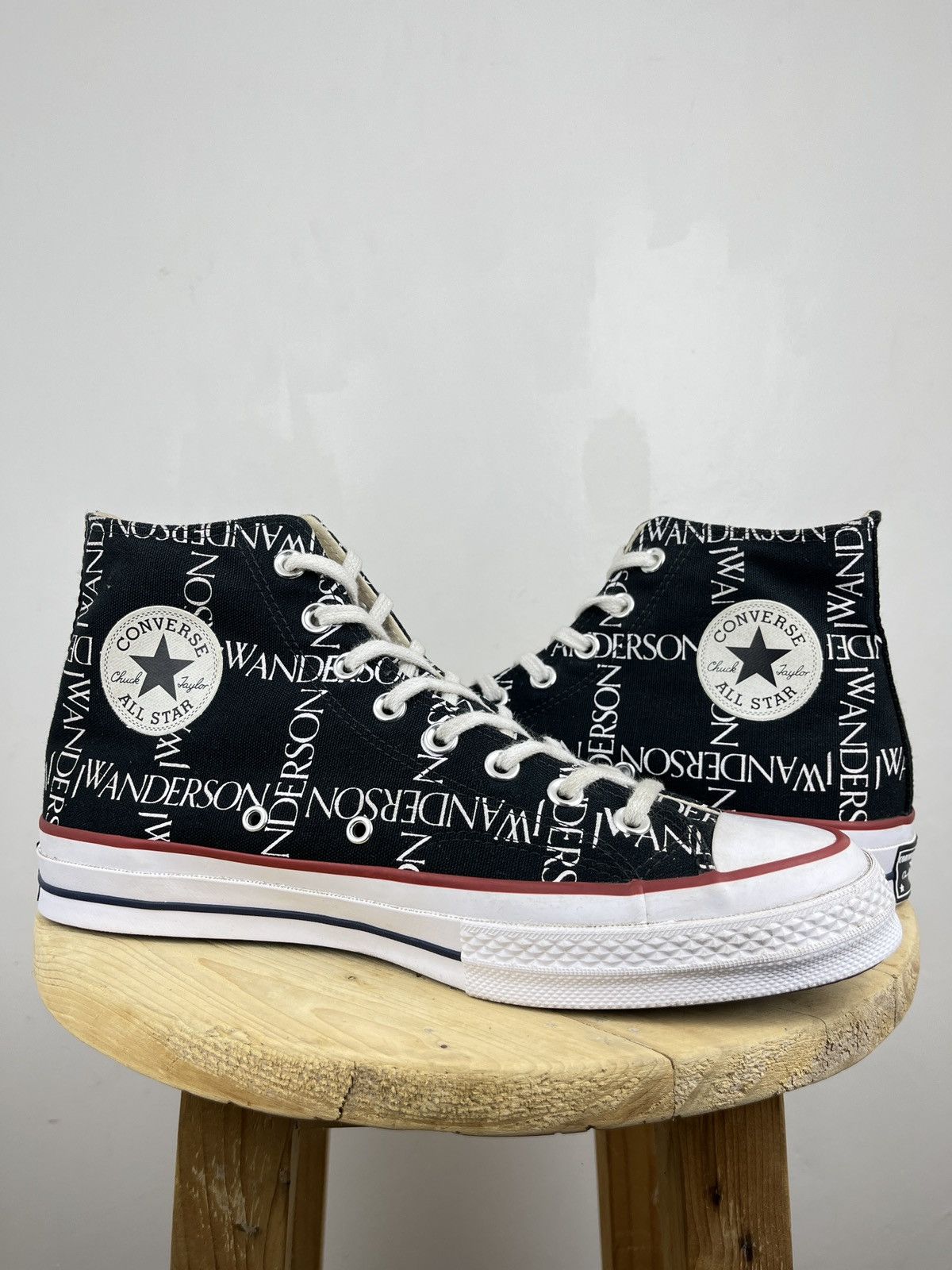 Converse × JW Anderson Converse J.W. Anderson x Chuck 70 Hi Top 'Grid' Size US 9.5 / EU 42-43 - 1 Thumbnail