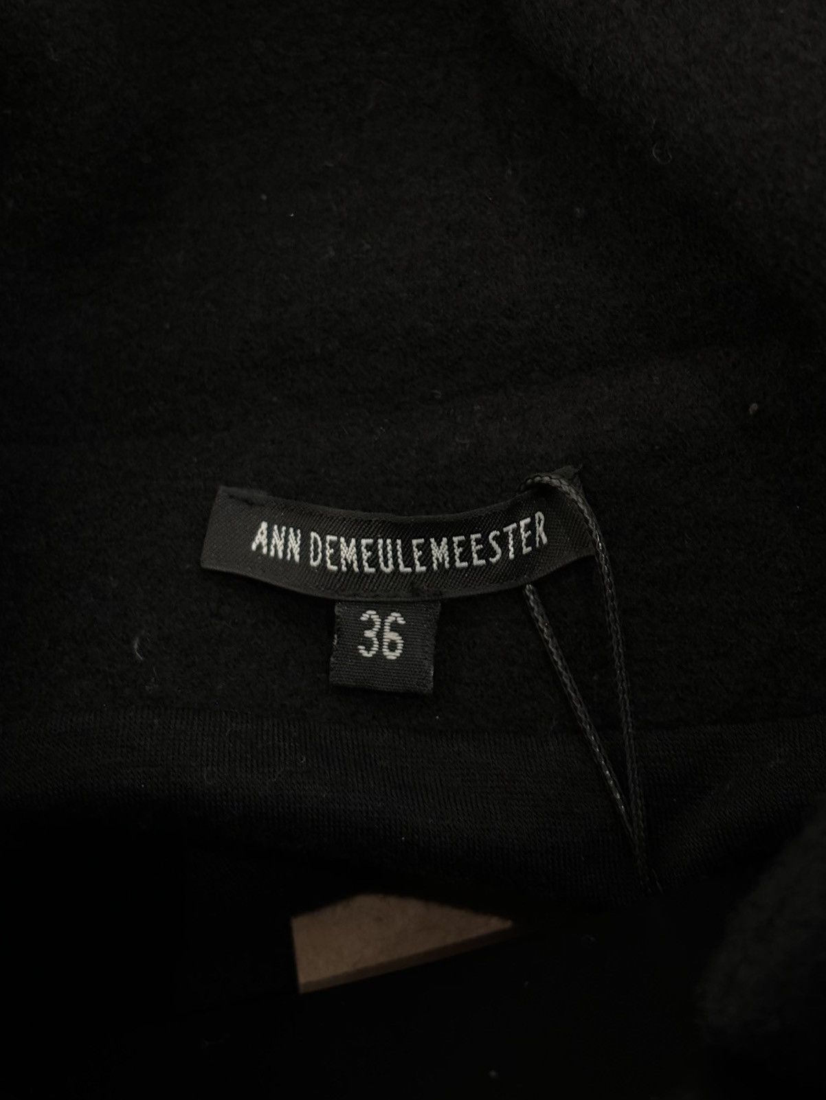 Ann Demeulemeester Ann Demeulemeester | Raven Feather Cropped Jacket Size M / US 6-8 / IT 42-44 - 7 Thumbnail