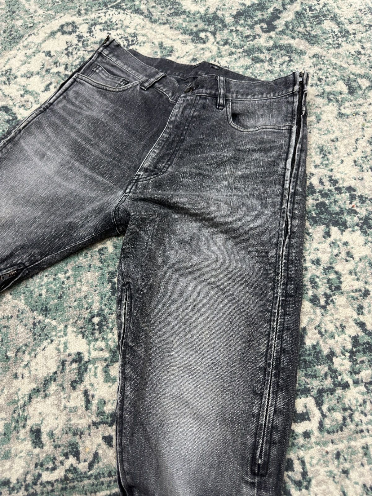 ato Aatoo Modeled By Masayori Matsumo Hybrid Zipper Flared Denim Size US 32 / EU 48 - 8 Thumbnail