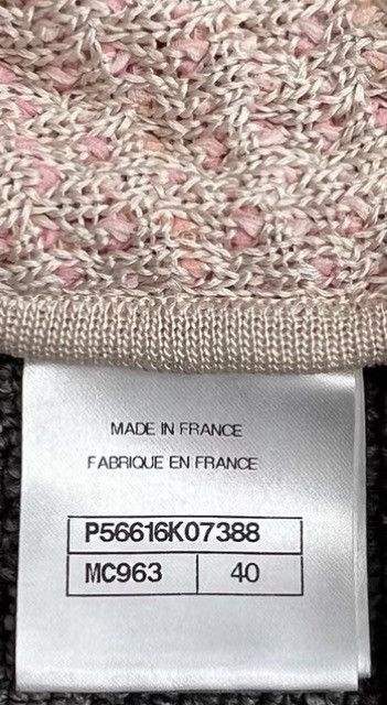 Chanel Chanel Cherry Blossom Pink Knit Cardigan Coat K12 Size S / US 4 / IT 40 - 5 Thumbnail