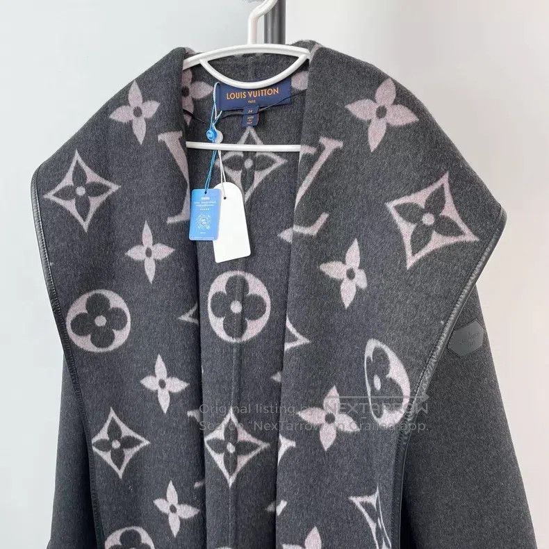 Louis Vuitton Louis Vuitton Wool bathrobe coat Size XXS / US 00 / IT 34 - 3 Thumbnail