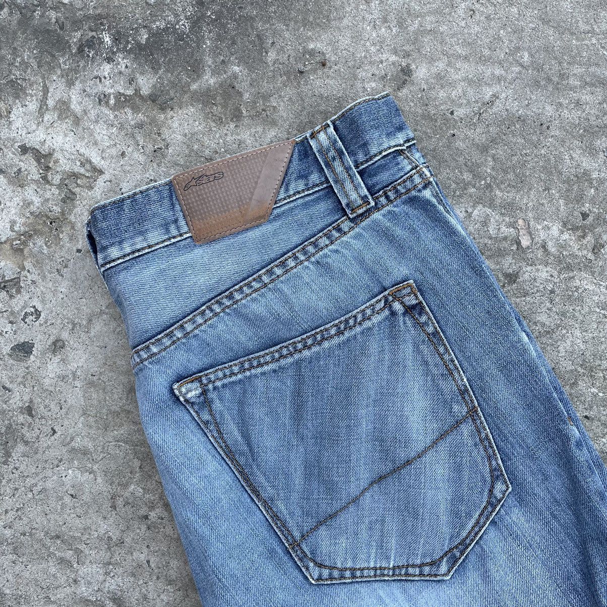 20471120 × Alpinestars Vintage AlpineStar Jeans Size 38 90s Style USA Racing Moto Size US 38 / EU 54 - 5 Thumbnail