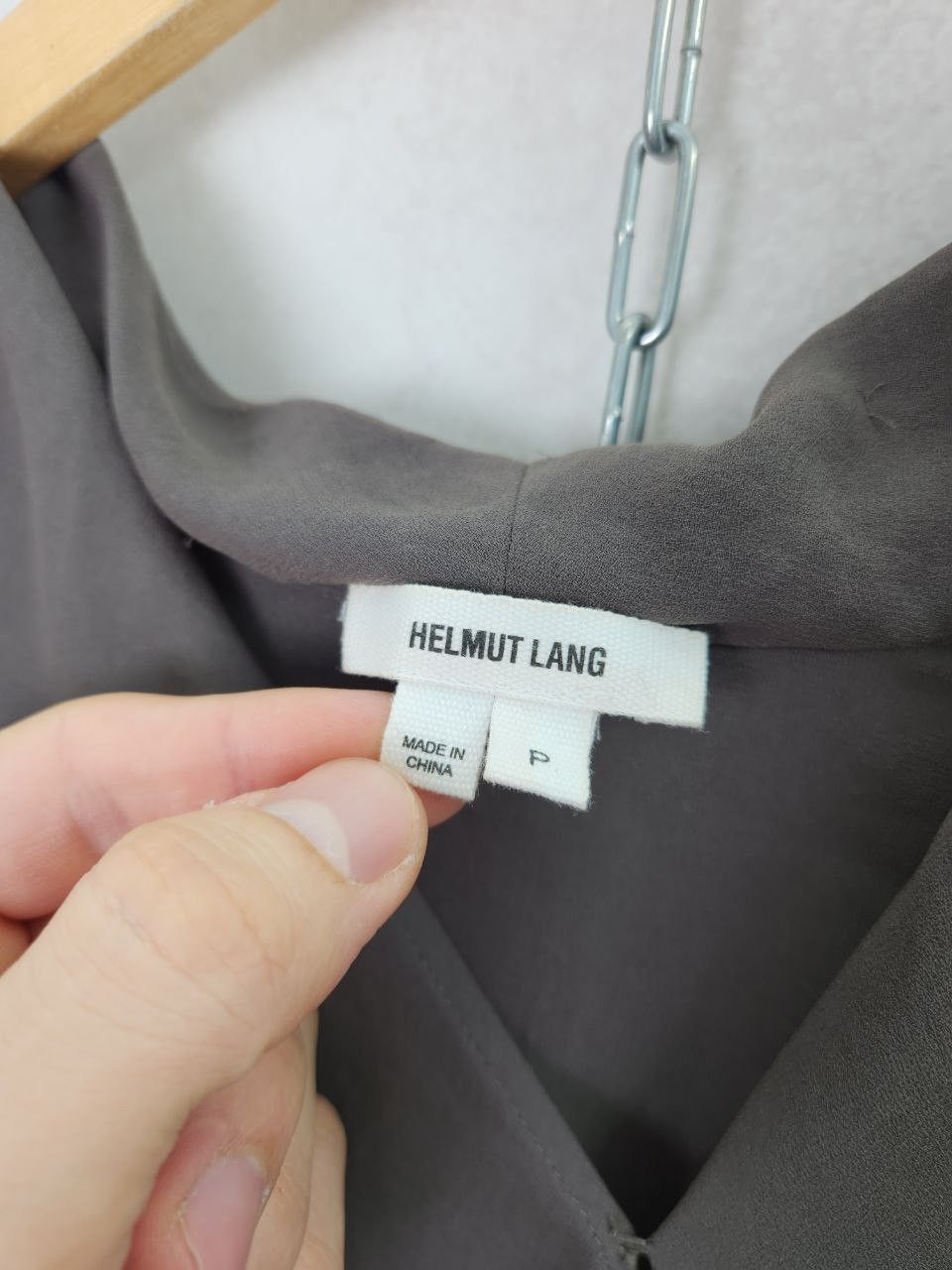 Helmut Lang Helmut Lang flowing graphite short-sleeved T-shirt Size M / US 6-8 / IT 42-44 - 7 Thumbnail