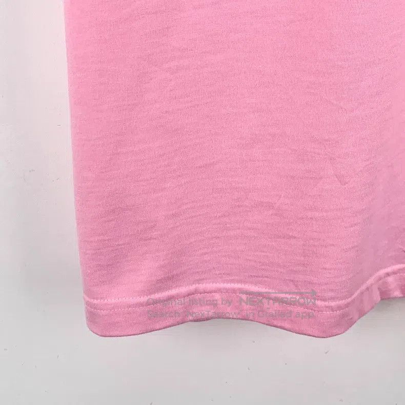 Balenciaga Balenciaga Pink Logo Letter Printed Cotton Crew Neck Short Size US XS / EU 42 / 0 - 5 Thumbnail