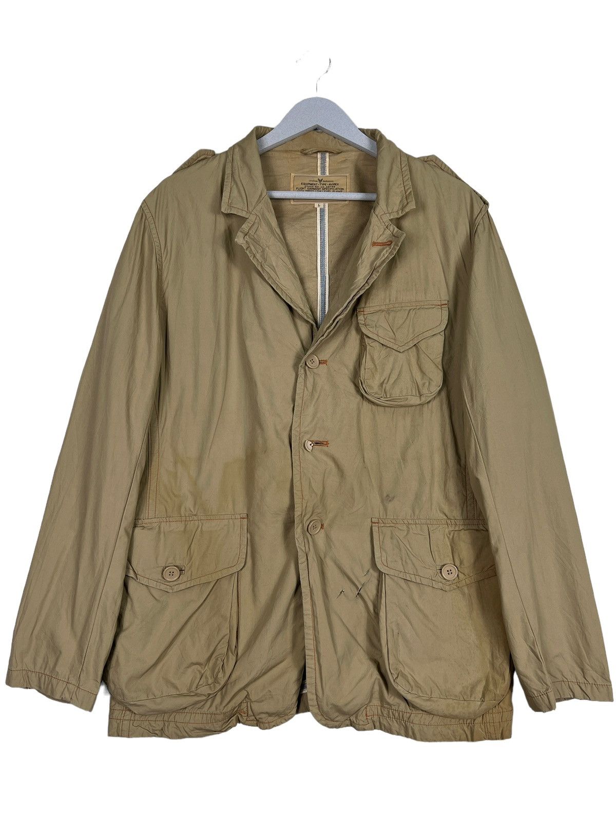 Avirex 🔥 AVIREX MILITARY CHORE JACKET Size US L / EU 52-54 / 3 - 2 Thumbnail