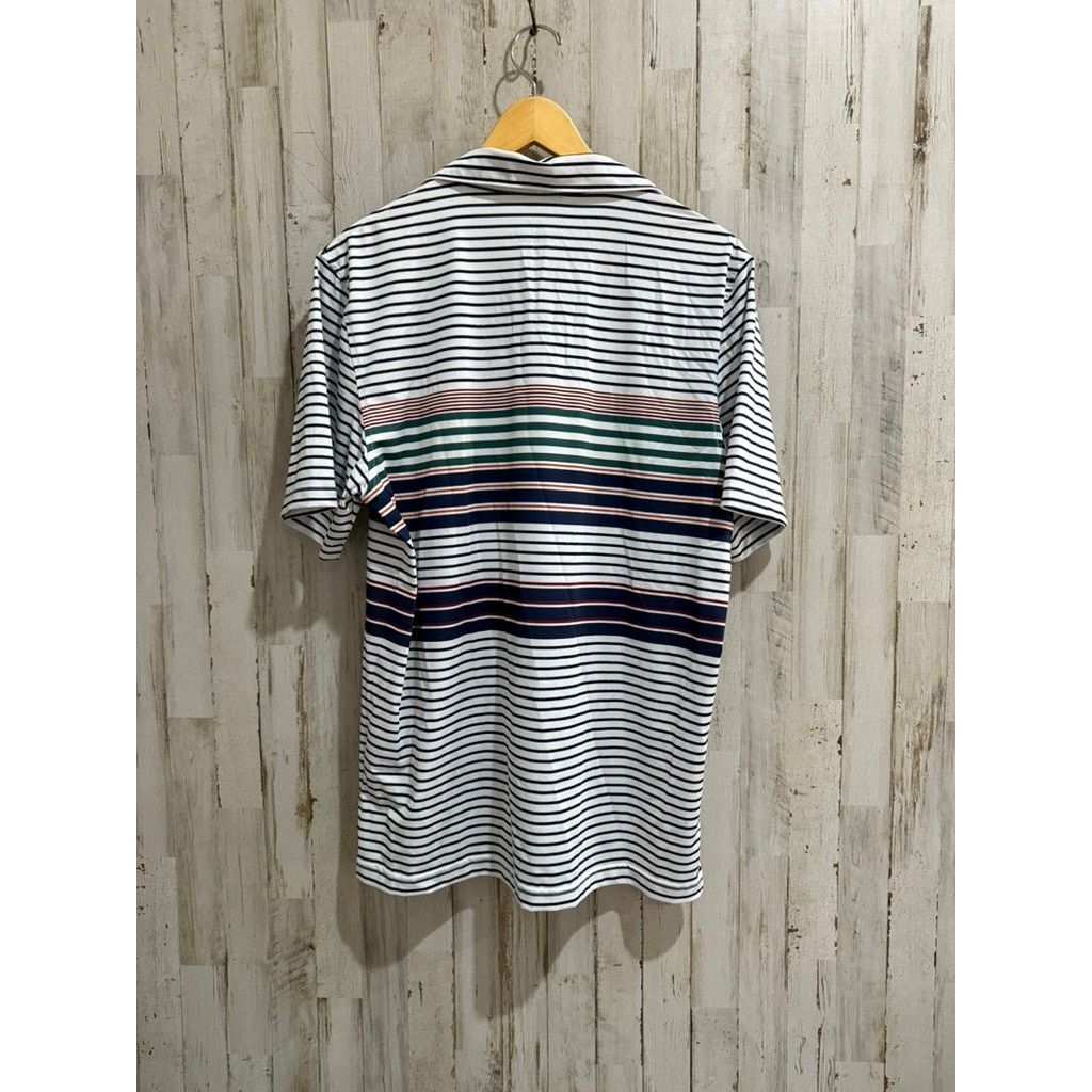 Vineyard Vines Vineyard Vines Men's Medium Striped Performance Polo Shirt Size US M / EU 48-50 / 2 - 4 Thumbnail