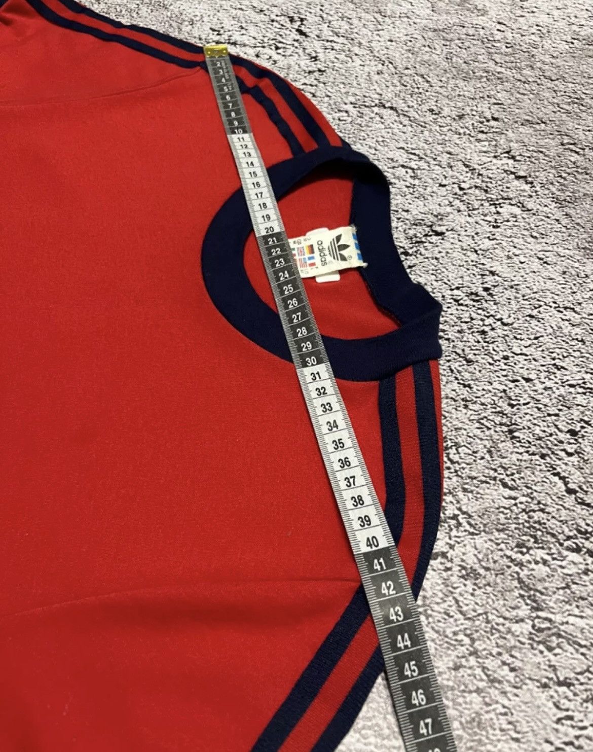 Adidas × Vintage ADIDAS 80s FOOTBALL SOCCER TRIKOT SHIRT JERSEY Size US M / EU 48-50 / 2 - 10 Thumbnail