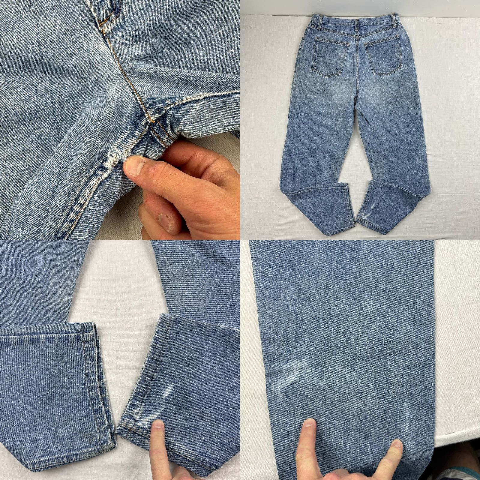 J.Crew VINTAGE J.CREW Jeans Womens 12 Blue High Rise Mom 90s USA Hipster Size 34" / US 12 / IT 48 - 8 Thumbnail