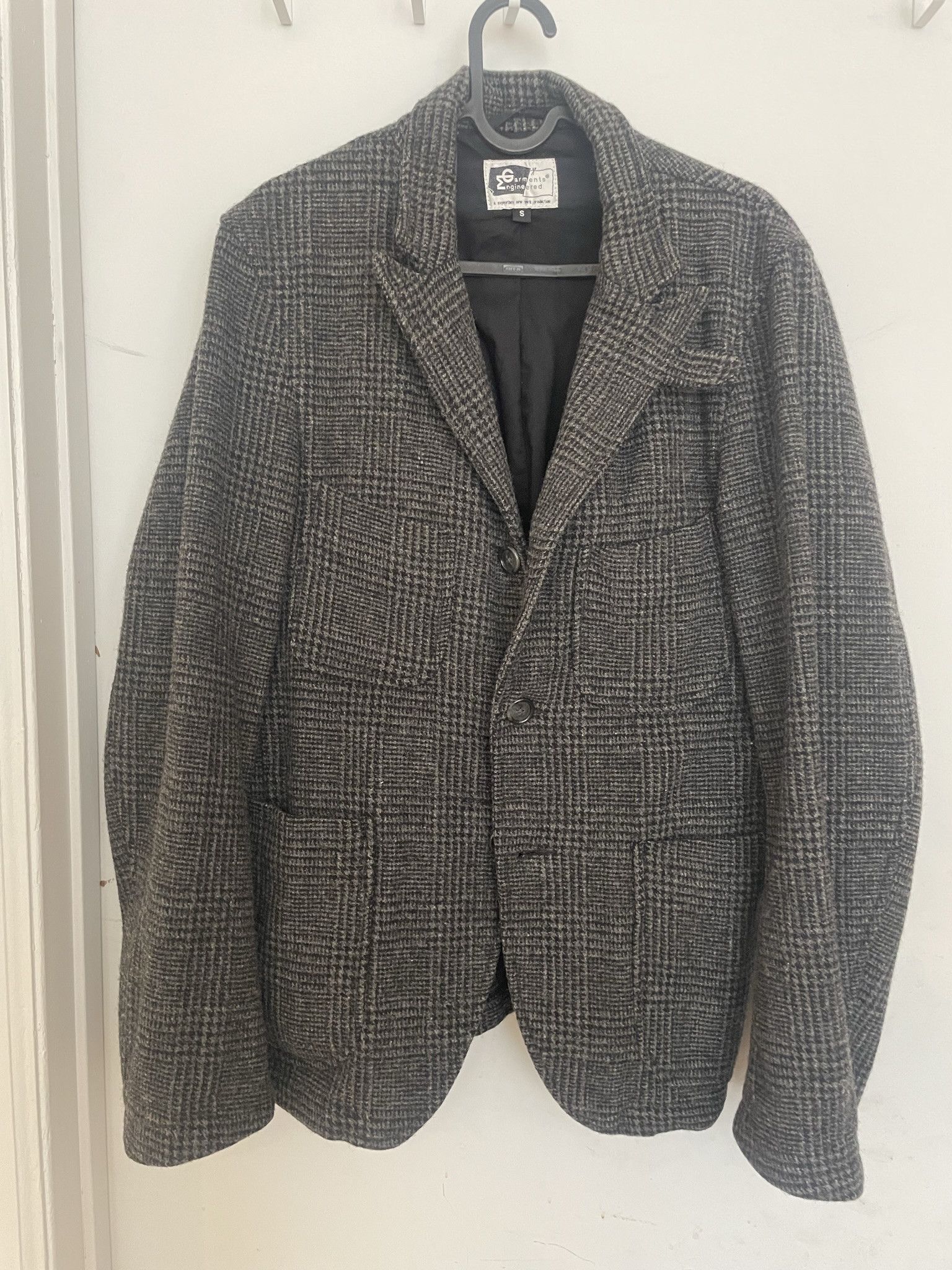 image of Engineered Garments Tweed Andover Jacket, Men's (Size Small)