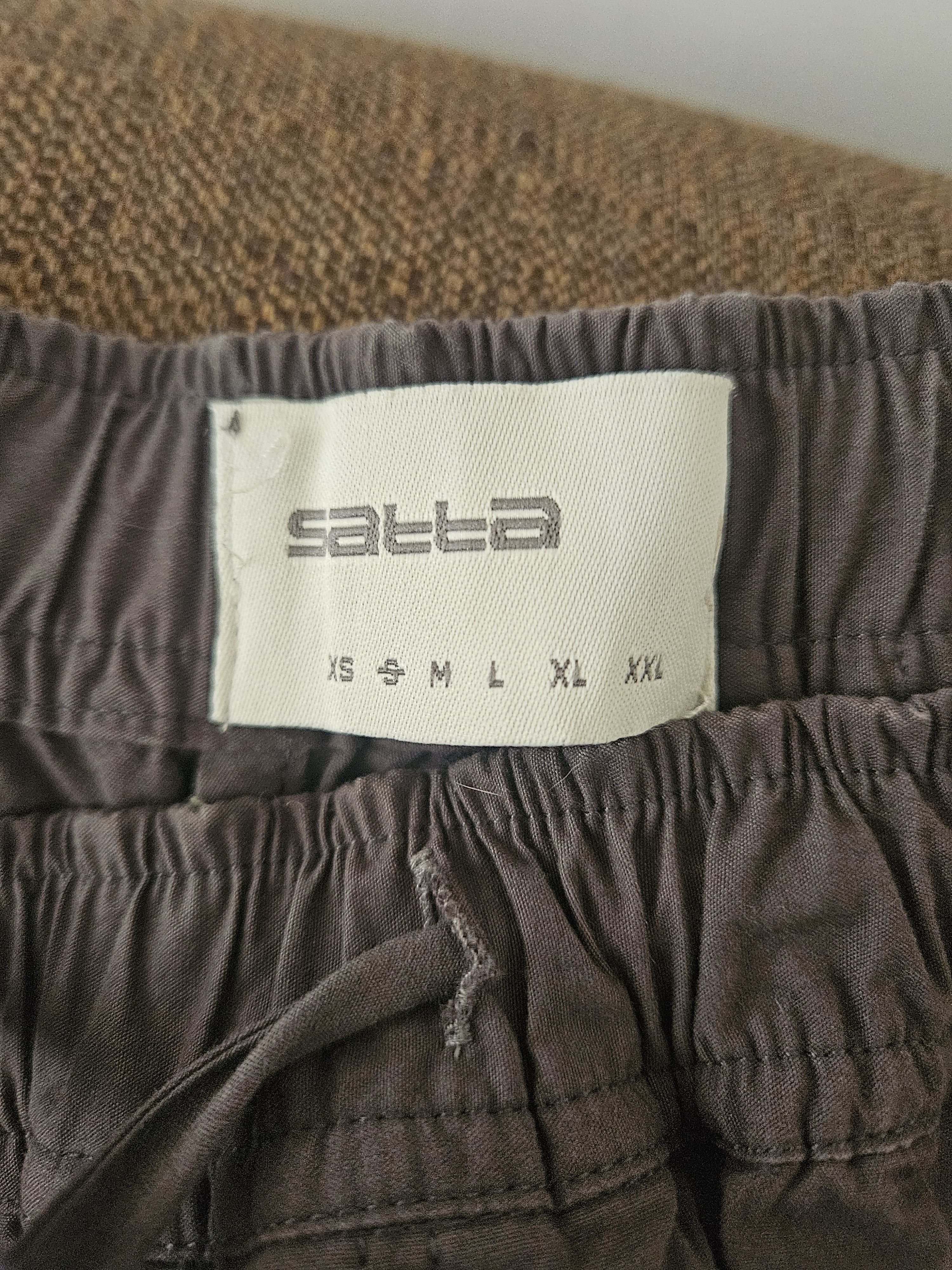 Satta Satta Kai Pant Charcoal Size US 31 - 3 Thumbnail