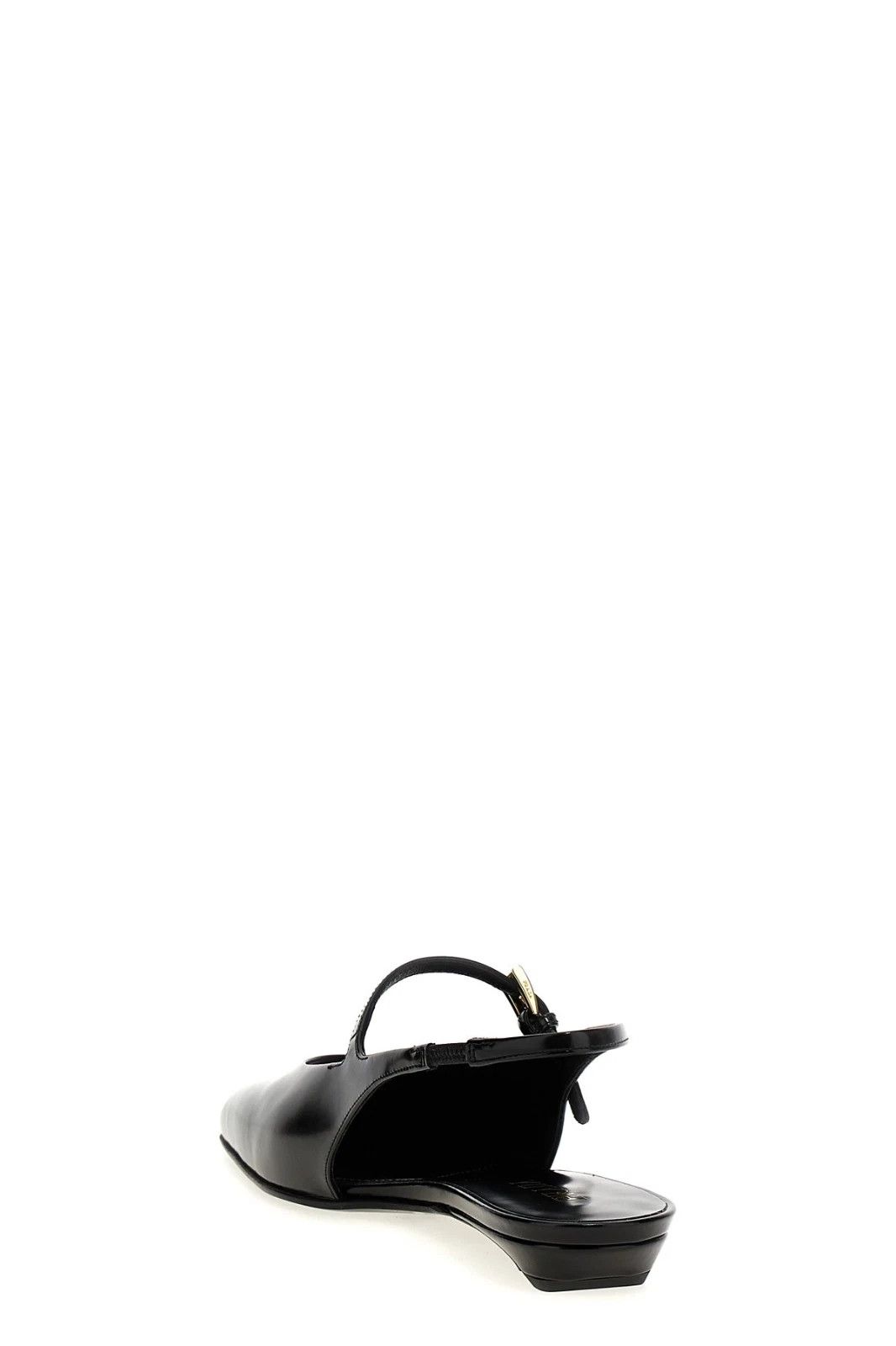 Prada PRADA Black Leather Slingback New And Authentic Size US 6 / IT 36 - 3 Thumbnail