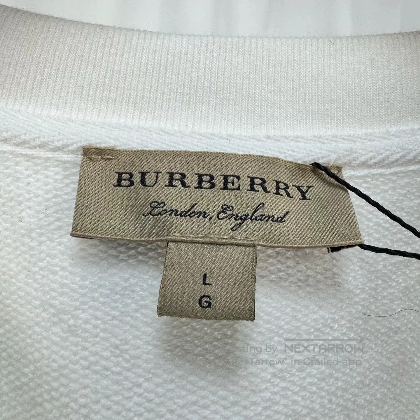 Burberry Burberry Embroidered Horse Letter Sweatshirt. Size US L / EU 52-54 / 3 - 6 Thumbnail