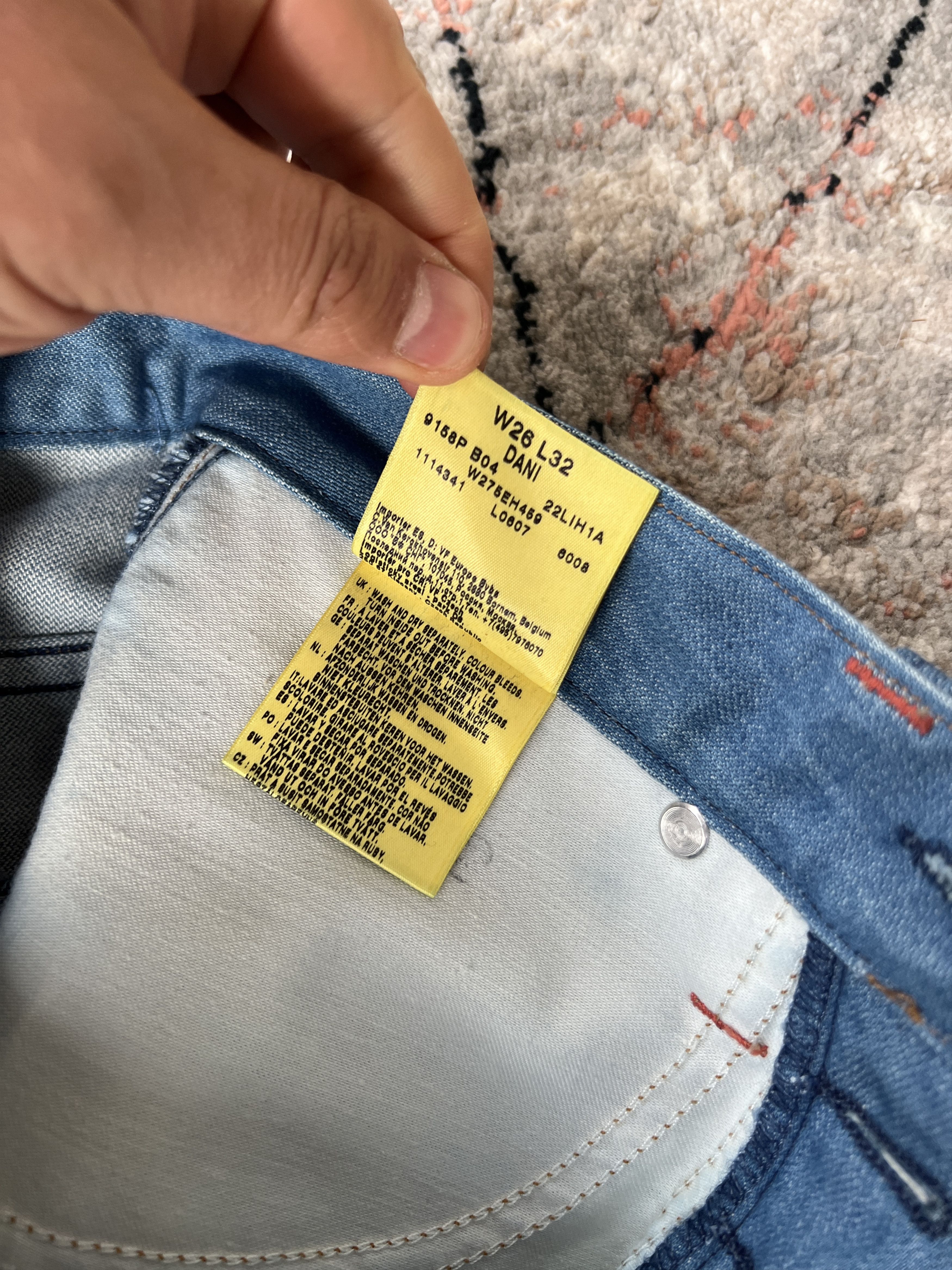 Wrangler Wrangler Super Blue Bella Jeans Size 26" / US 2 / IT 38 - 7 Thumbnail