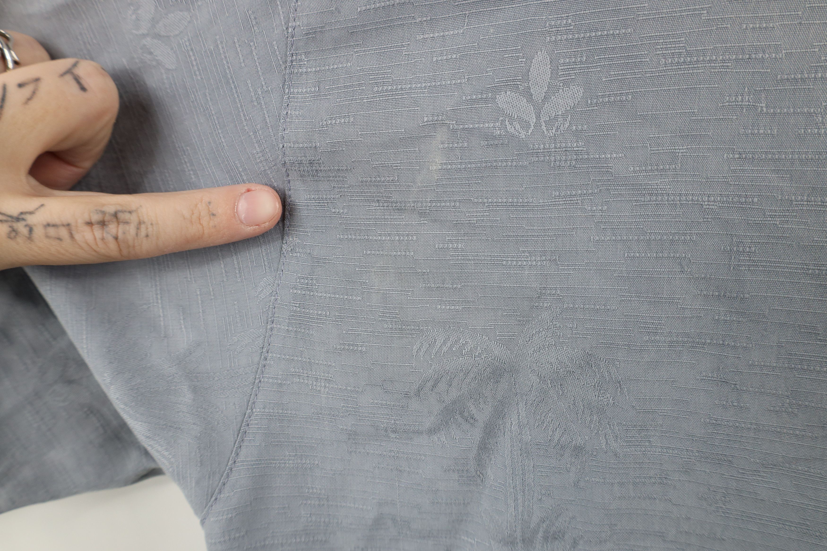 Tommy Bahama × Vintage Vintage 90s Tommy Bahama Collar Palm Tree Button Shirt Blue Size US XL / EU 56 / 4 - 6 Thumbnail