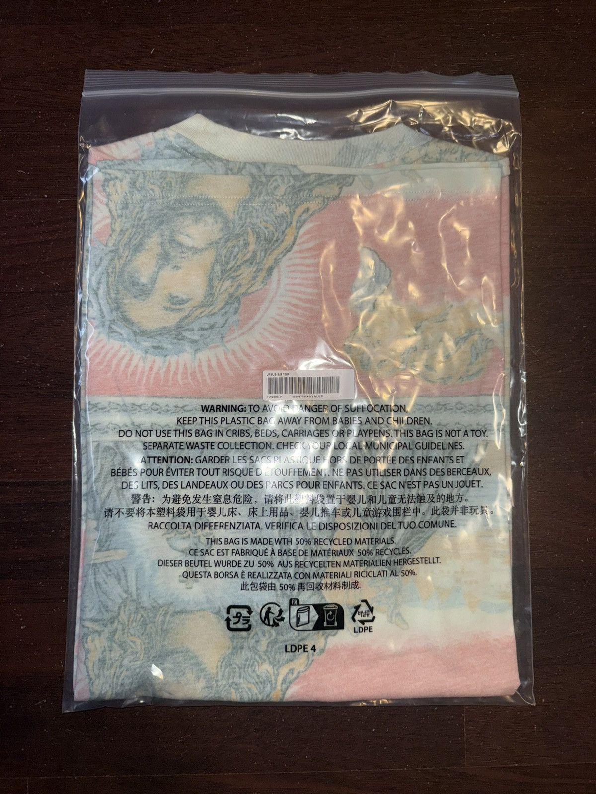 Supreme Supreme Jesus S/S Top Size US L / EU 52-54 / 3 - 4 Thumbnail