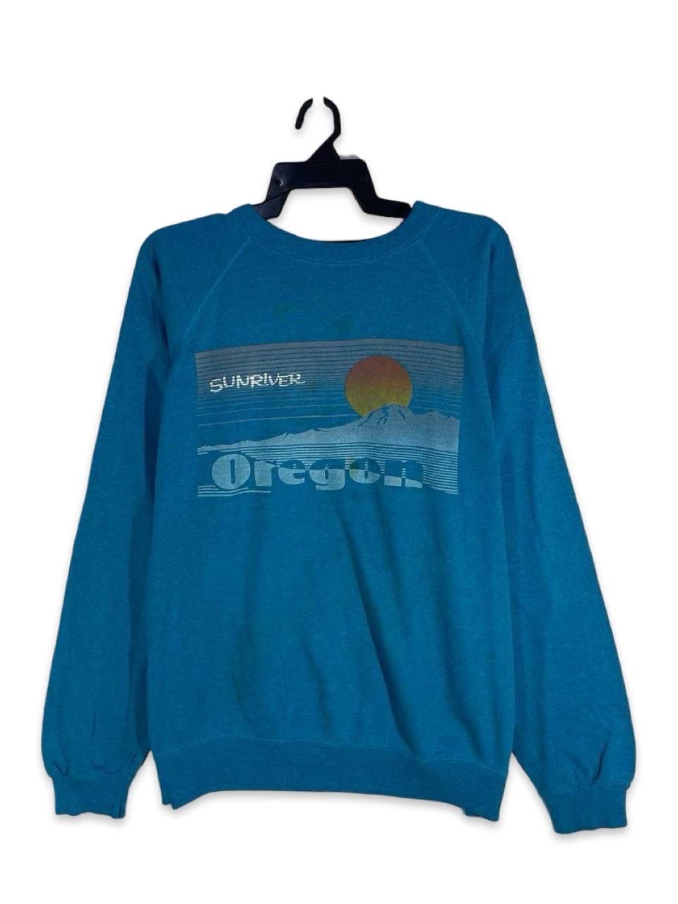 Other Vintage 80s oregon sunriver sweatshirt jumper pullover Size US XL / EU 56 / 4 - 1 Thumbnail