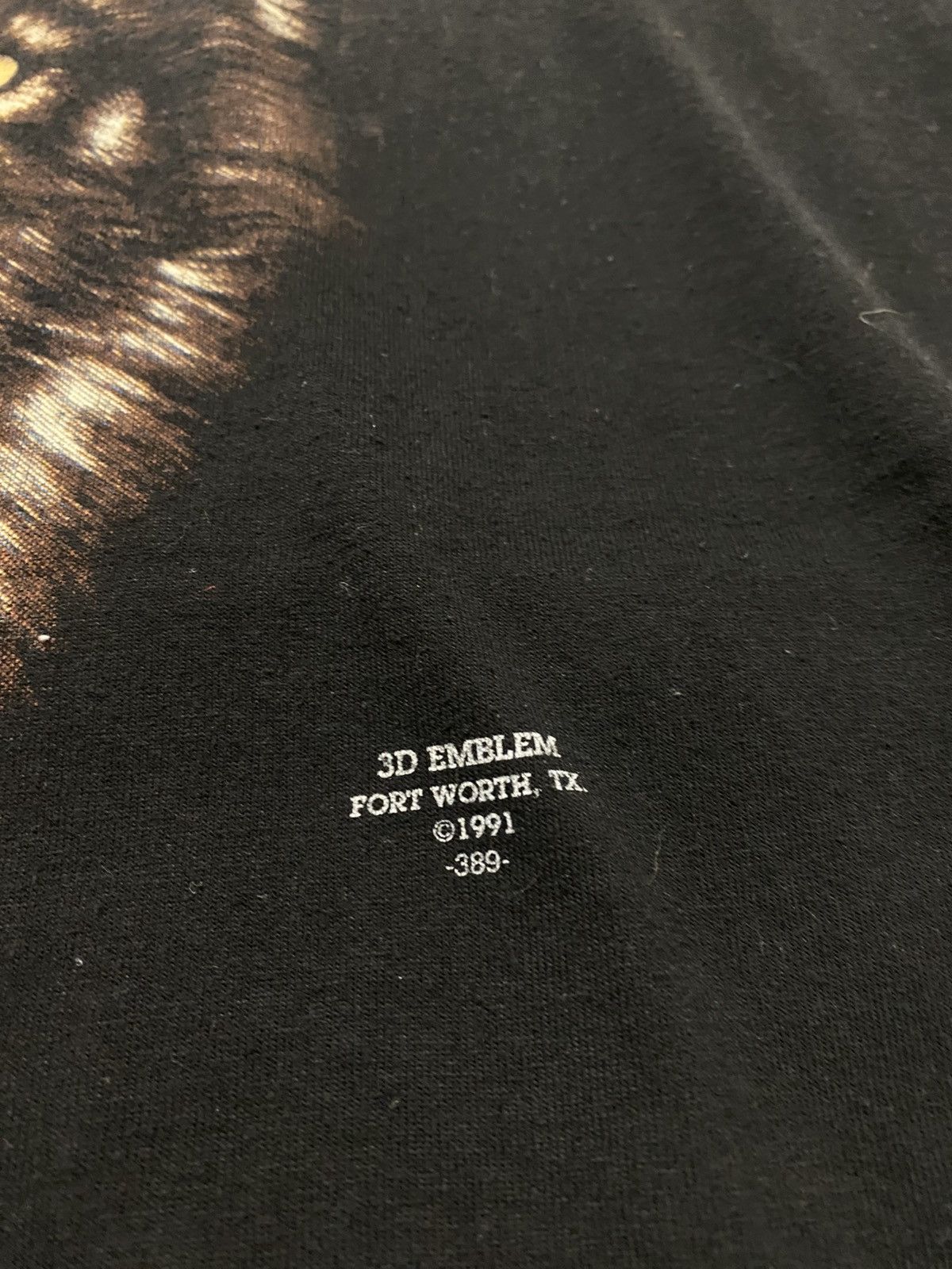 Harley Davidson Vintage 1991 3D Emblem Harley Davidson Wolf Tee Tank 90’s Size US XL / EU 56 / 4 - 3 Thumbnail
