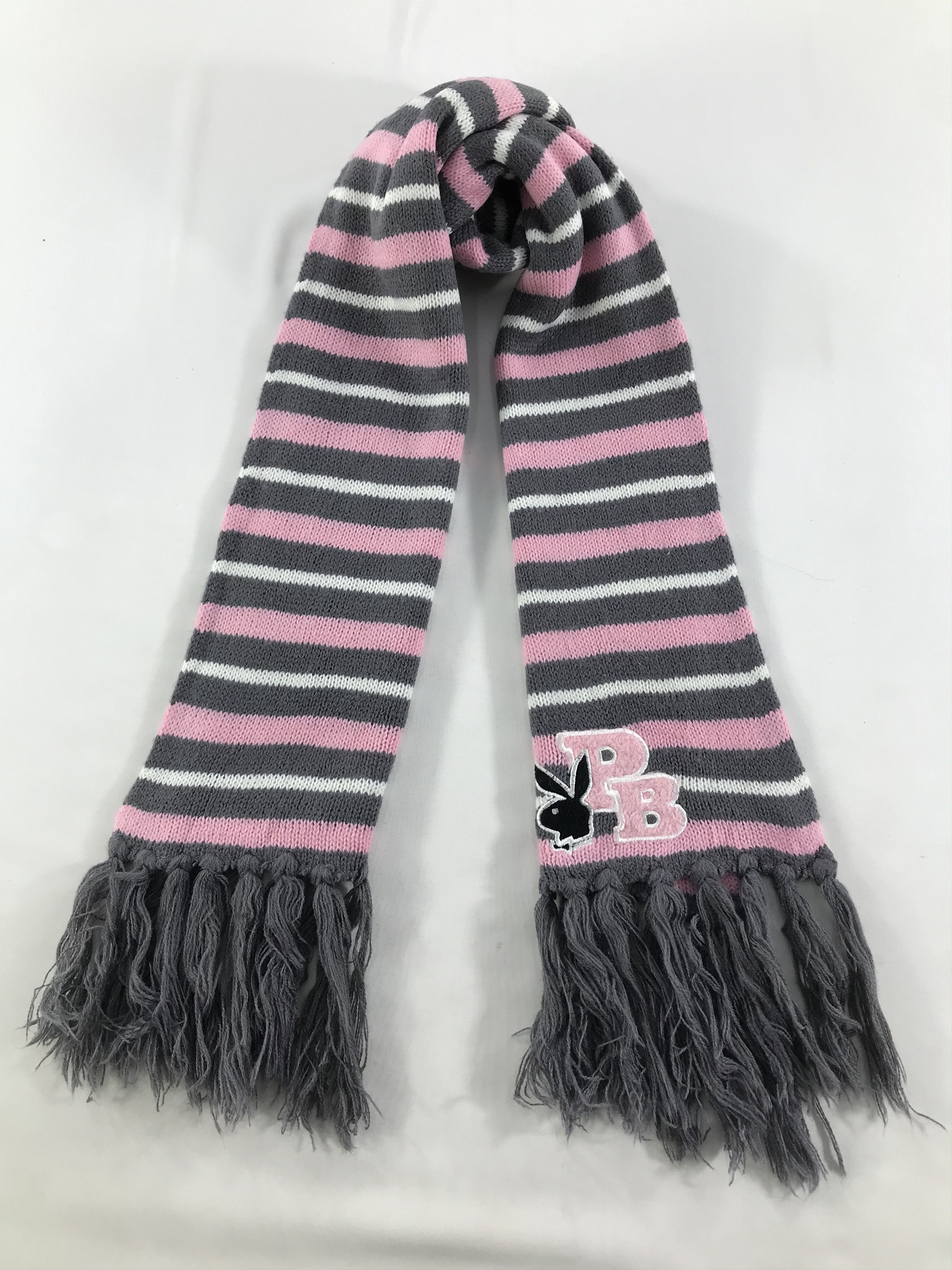 Playboy Vintage Playboy Scarf/Muffler/Neckwear MF1269 Size ONE SIZE - 1 Thumbnail