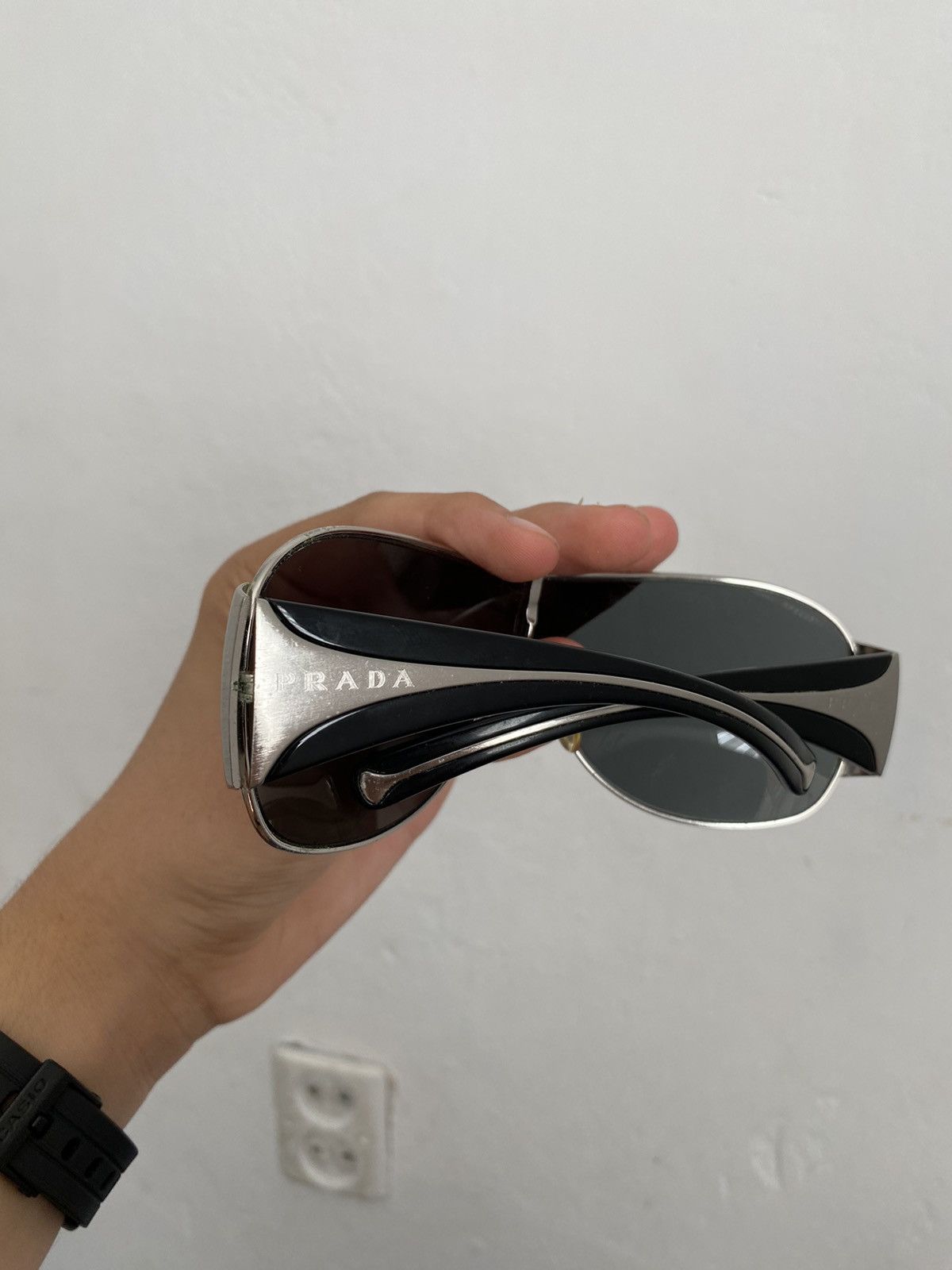 Prada × Vintage Vintage Prada Galsses Size ONE SIZE - 10 Thumbnail
