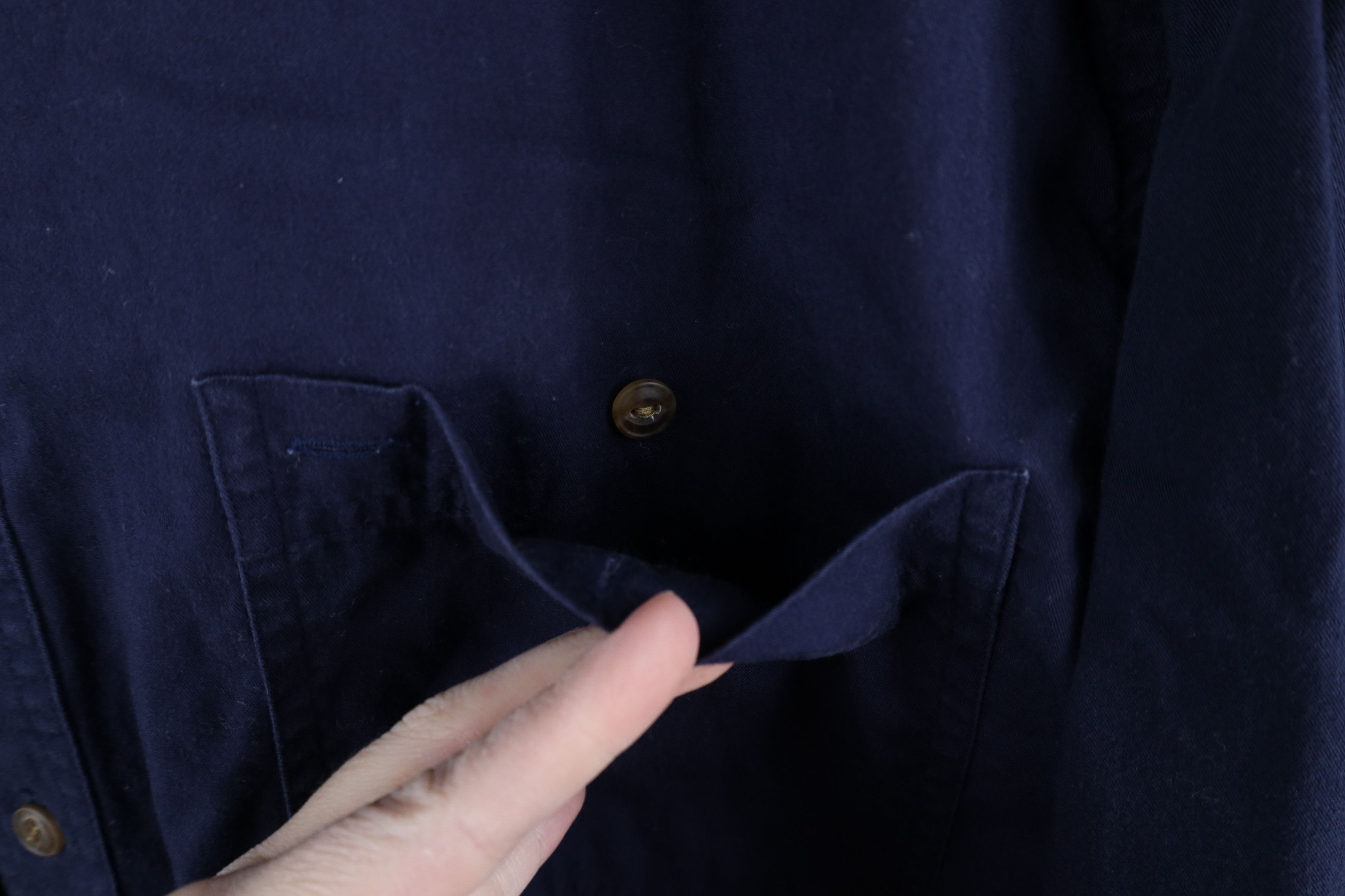 Ralph Lauren × Vintage Vintage 90s Chaps Ralph Lauren Boy Scout Tag Button Shirt Size US M / EU 48-50 / 2 - 6 Thumbnail