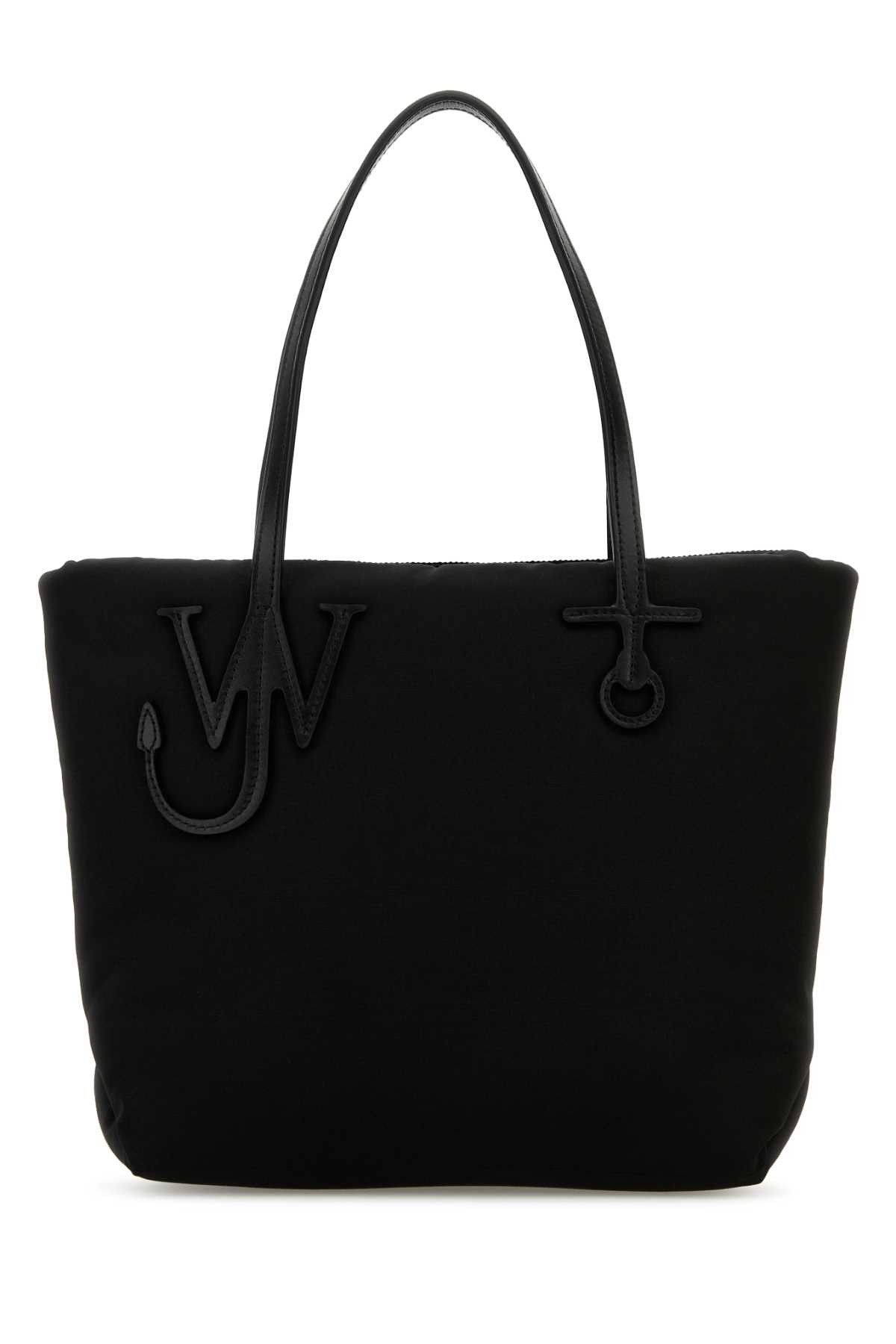 【関税&送料込】Jw Anderson Black Fabric Puffy Anchor Shoppi JW Anderson Black Fabric Puffy Anchor Shopping Bag | Grailed