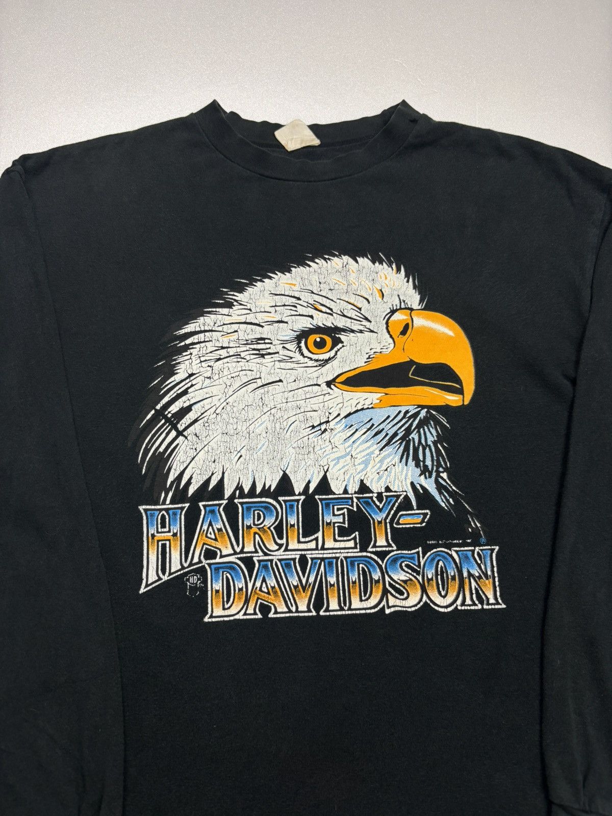 Harley Davidson Vintage 1990 Harley Davidson Size US XL / EU 56 / 4 - 1 Thumbnail