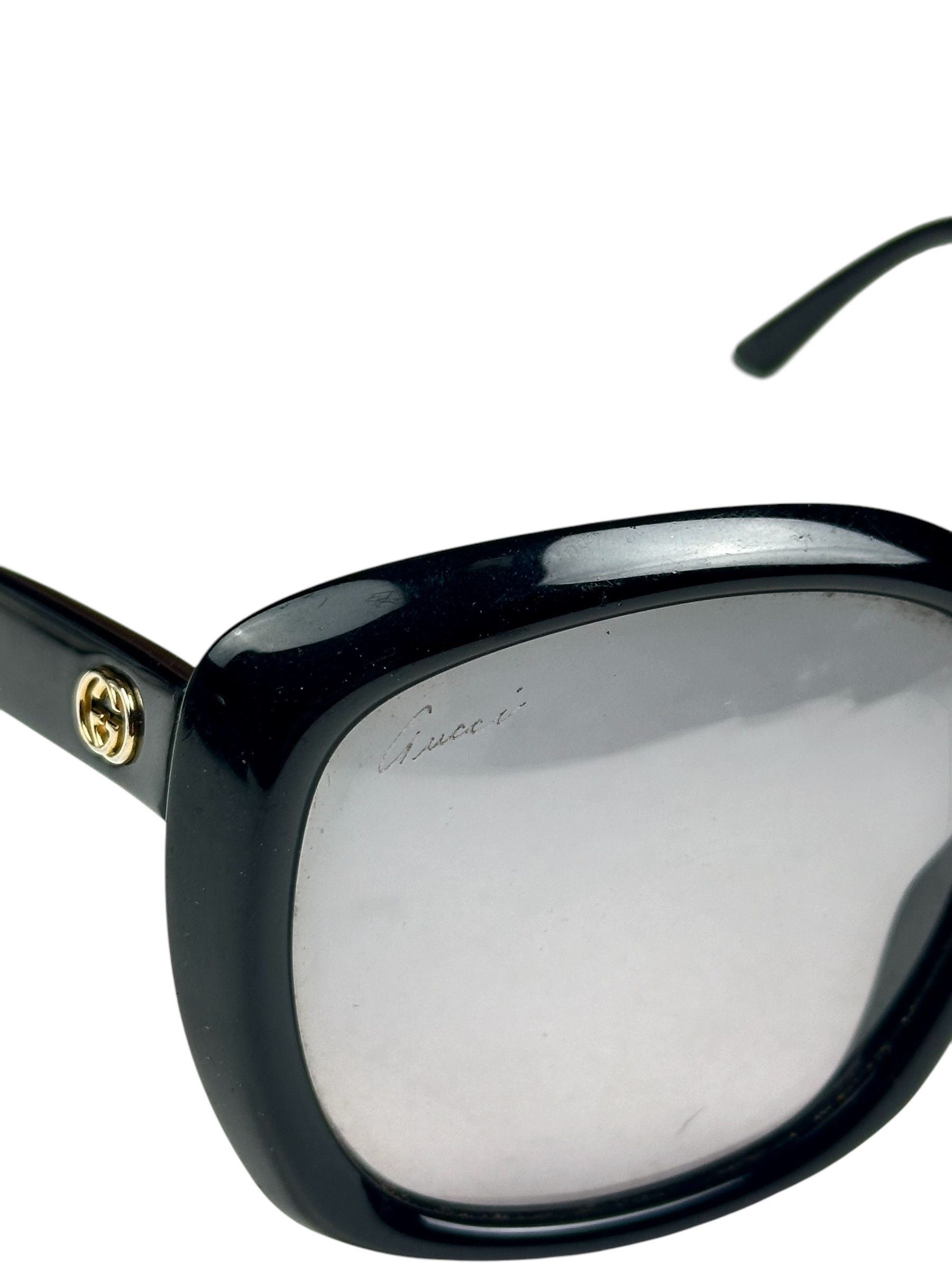 Gucci Gucci Round Slim GG Logo Sunglasses Size ONE SIZE - 3 Thumbnail